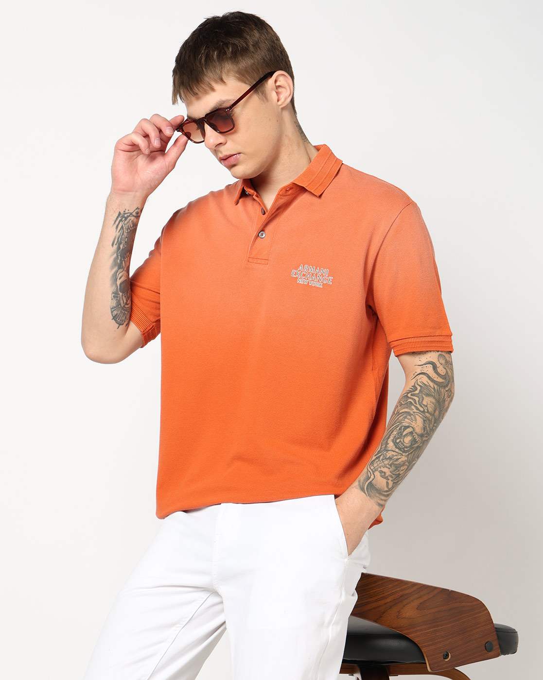 Typographic Logo Regular Fit POLO SHIRT