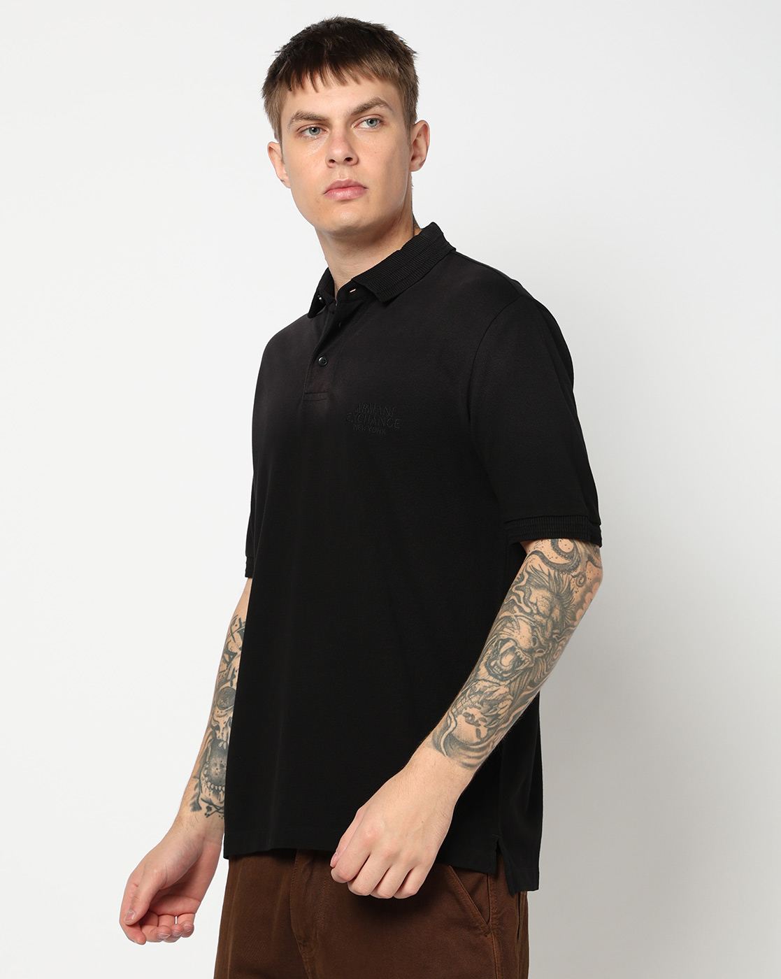 Typographic Logo Regular Fit POLO SHIRT