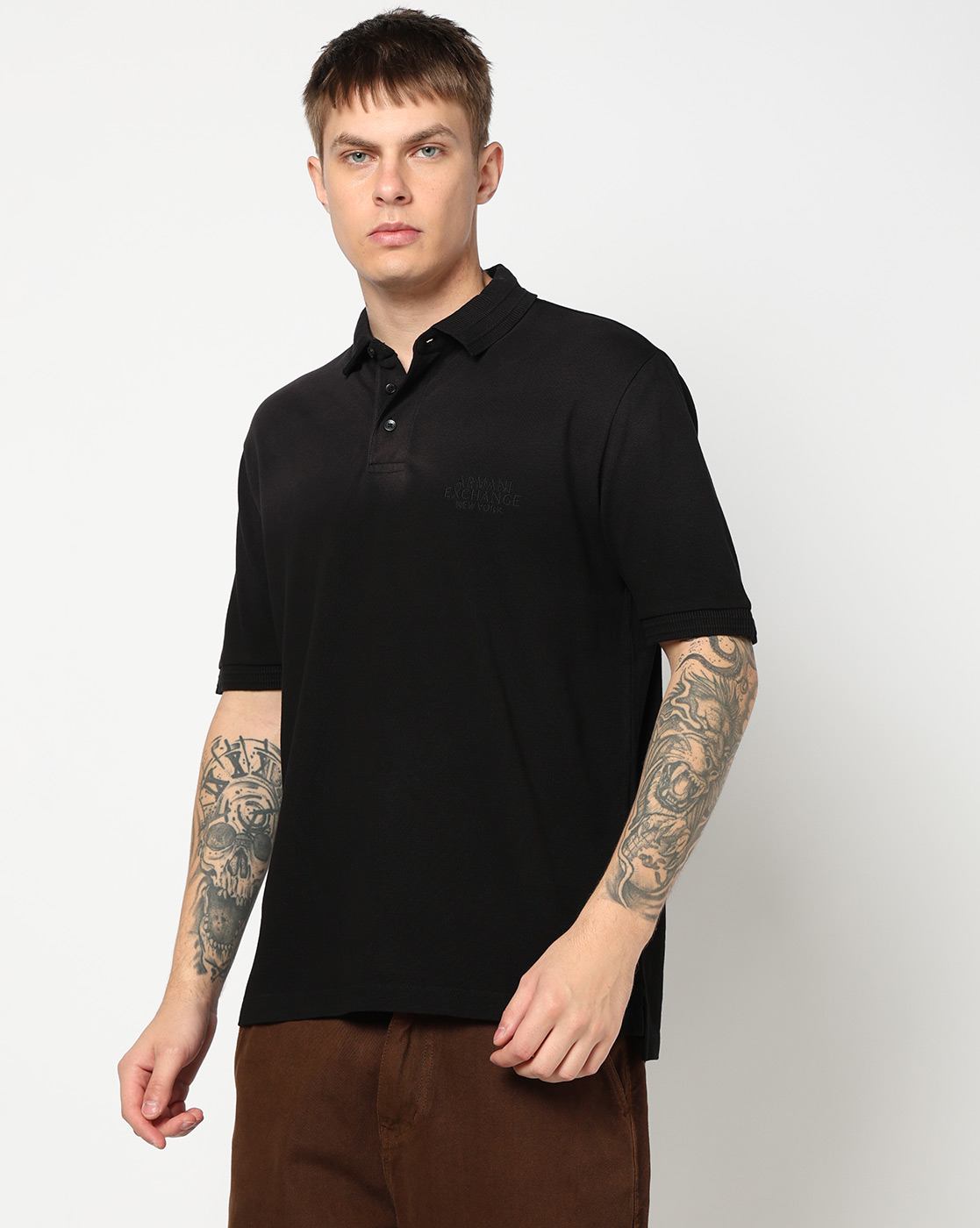 Typographic Logo Regular Fit POLO SHIRT