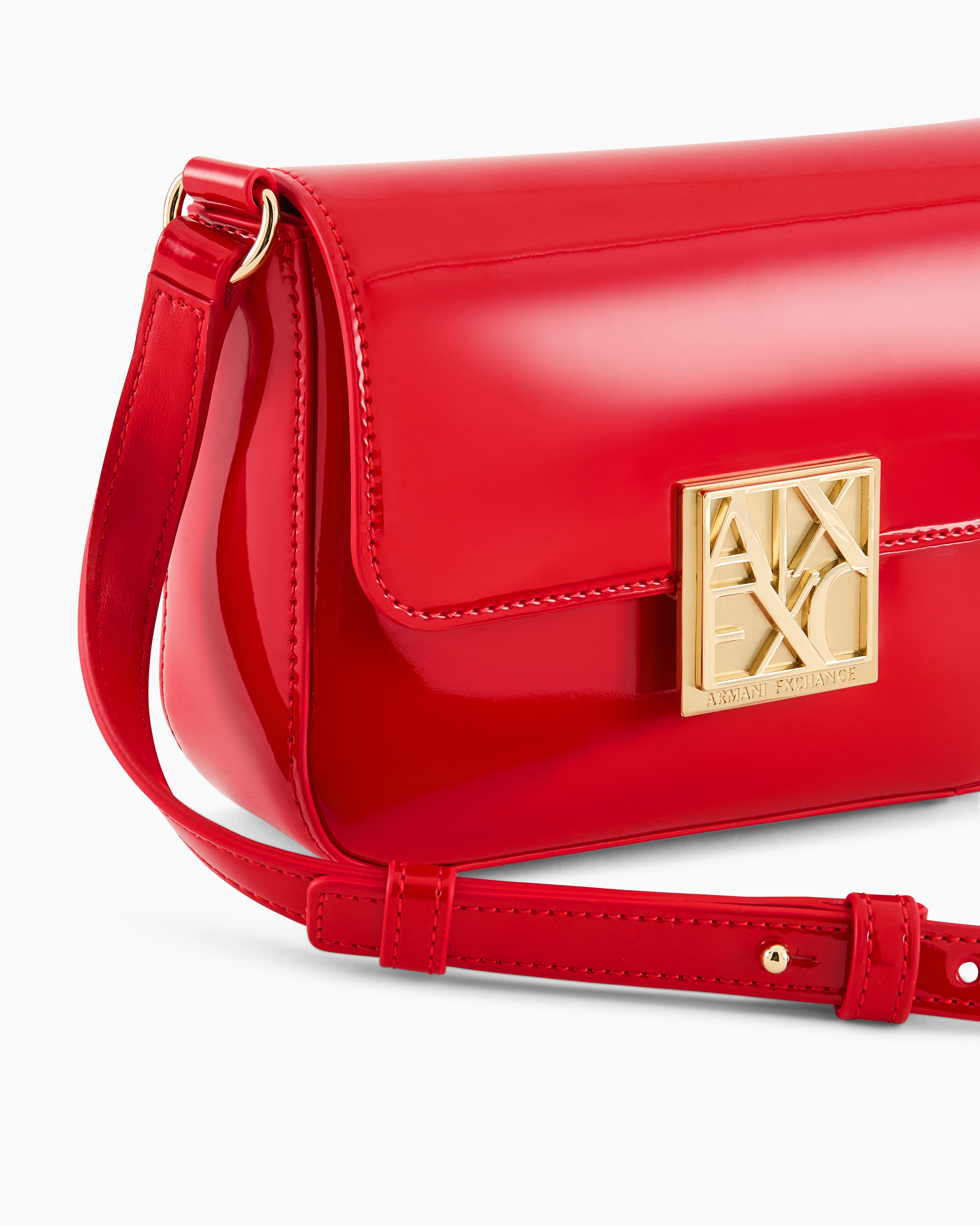 Amy Patent MESSENGER BAG