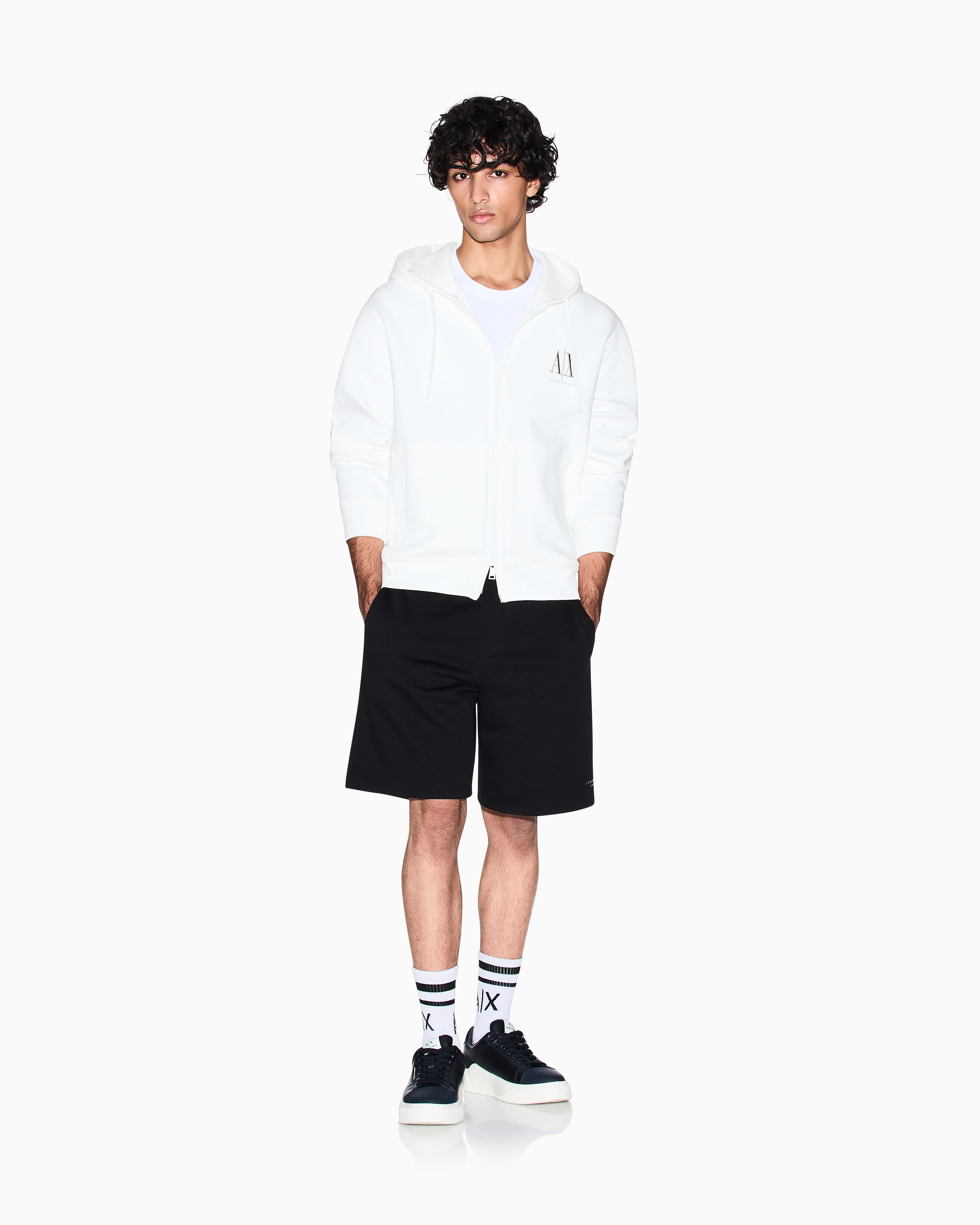 Men's White Icon Project SWEATSHIRT