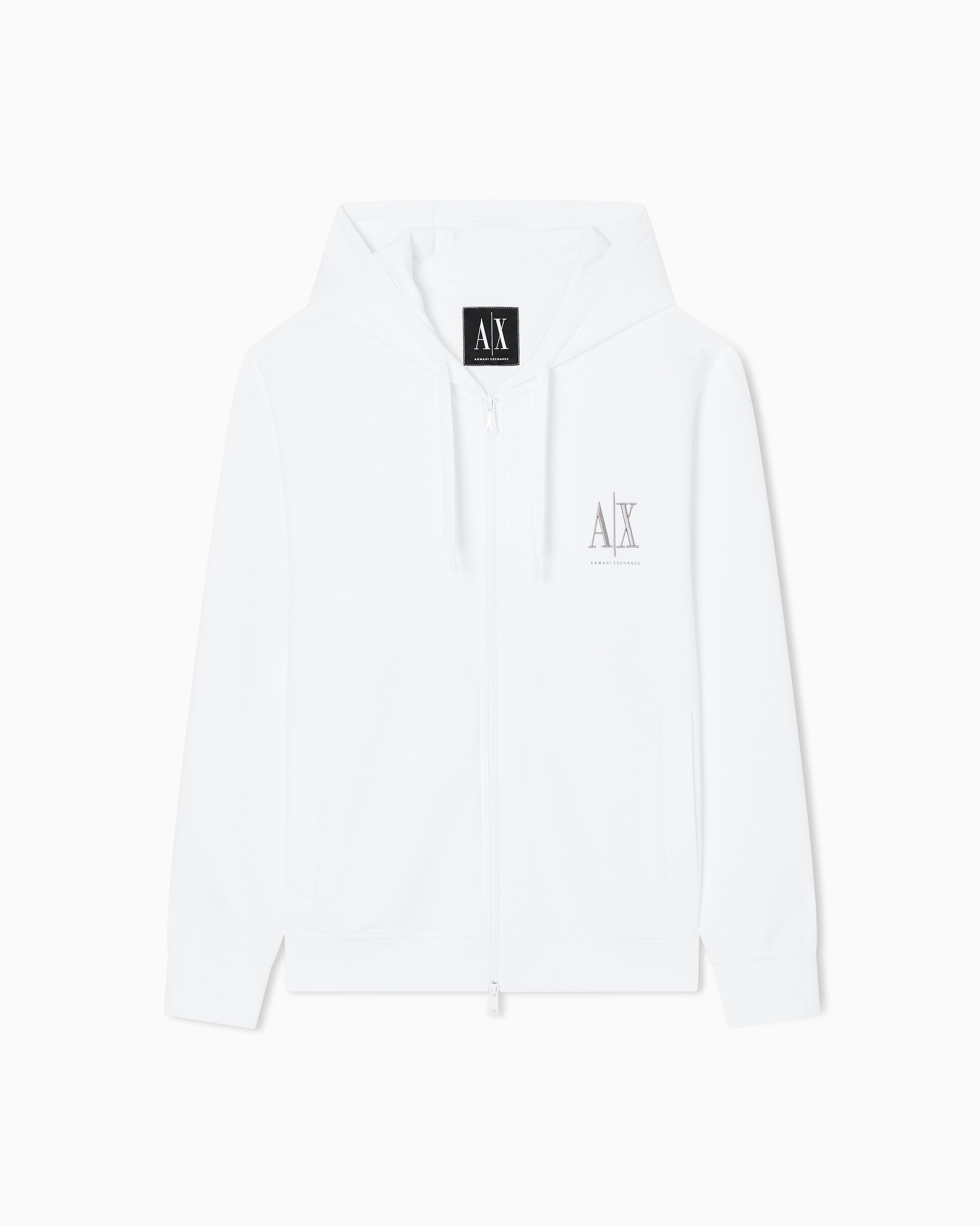 Men's White Icon Project SWEATSHIRT
