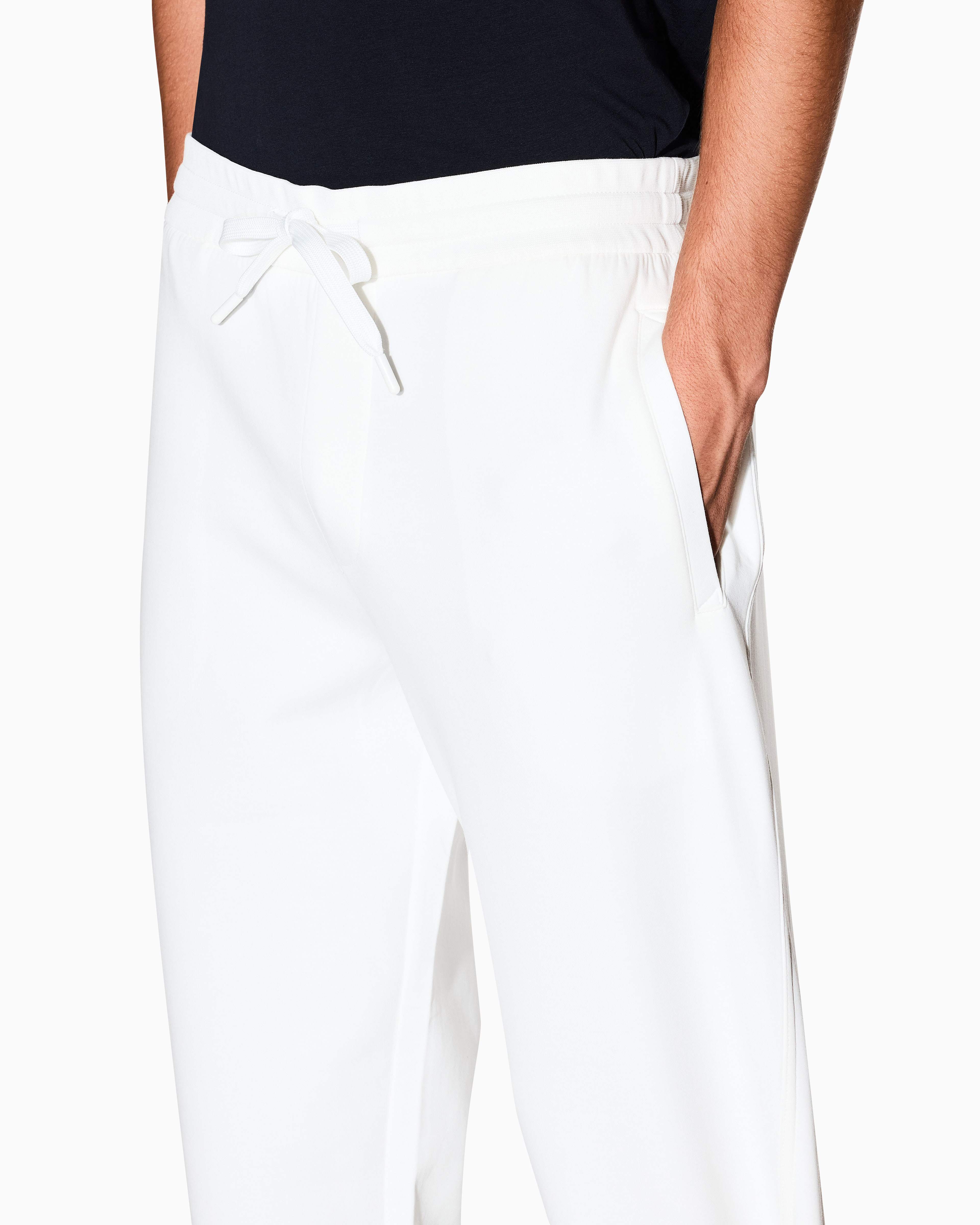 Men's White Icon Project TROUSER