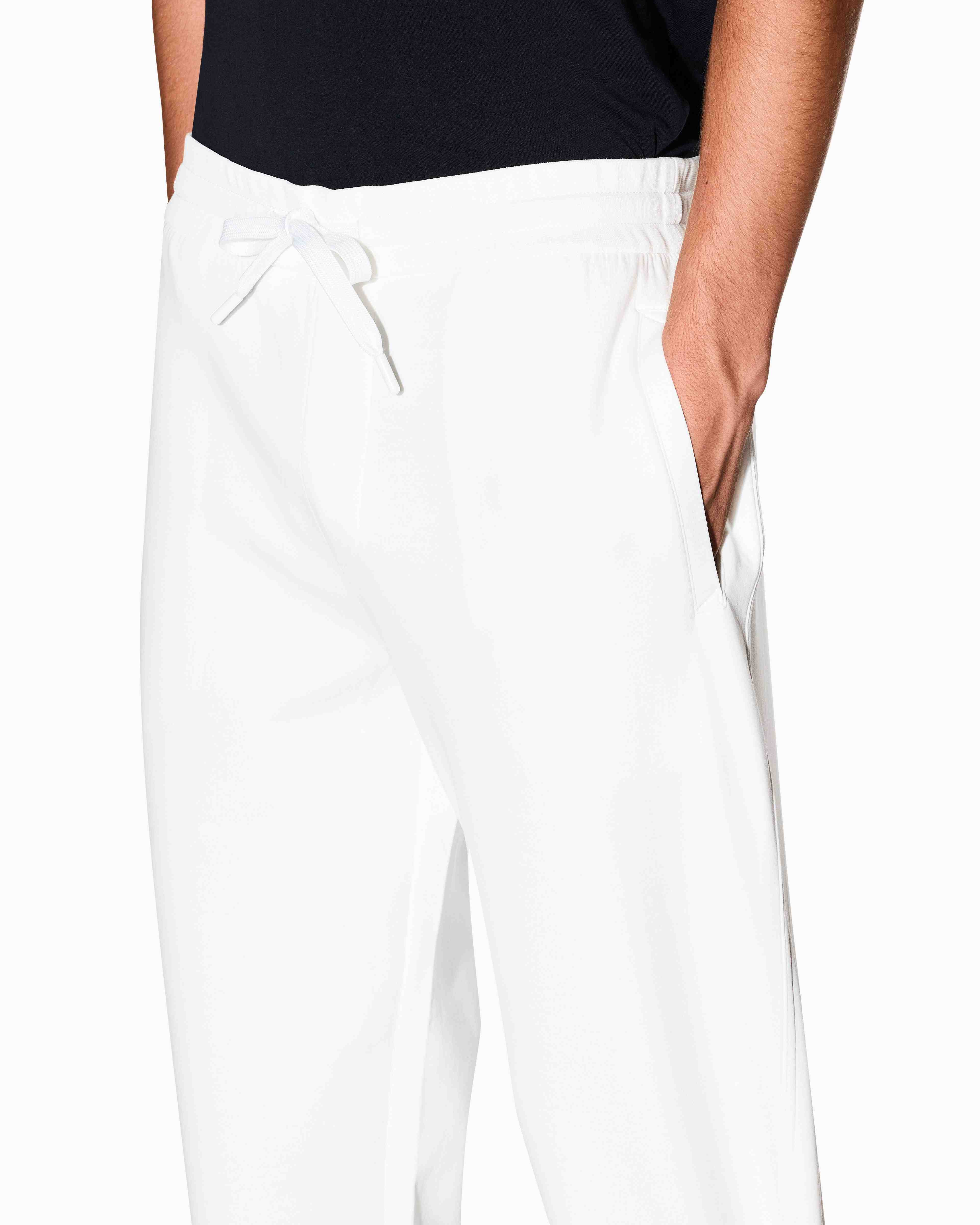 Men's White Icon Project TROUSER