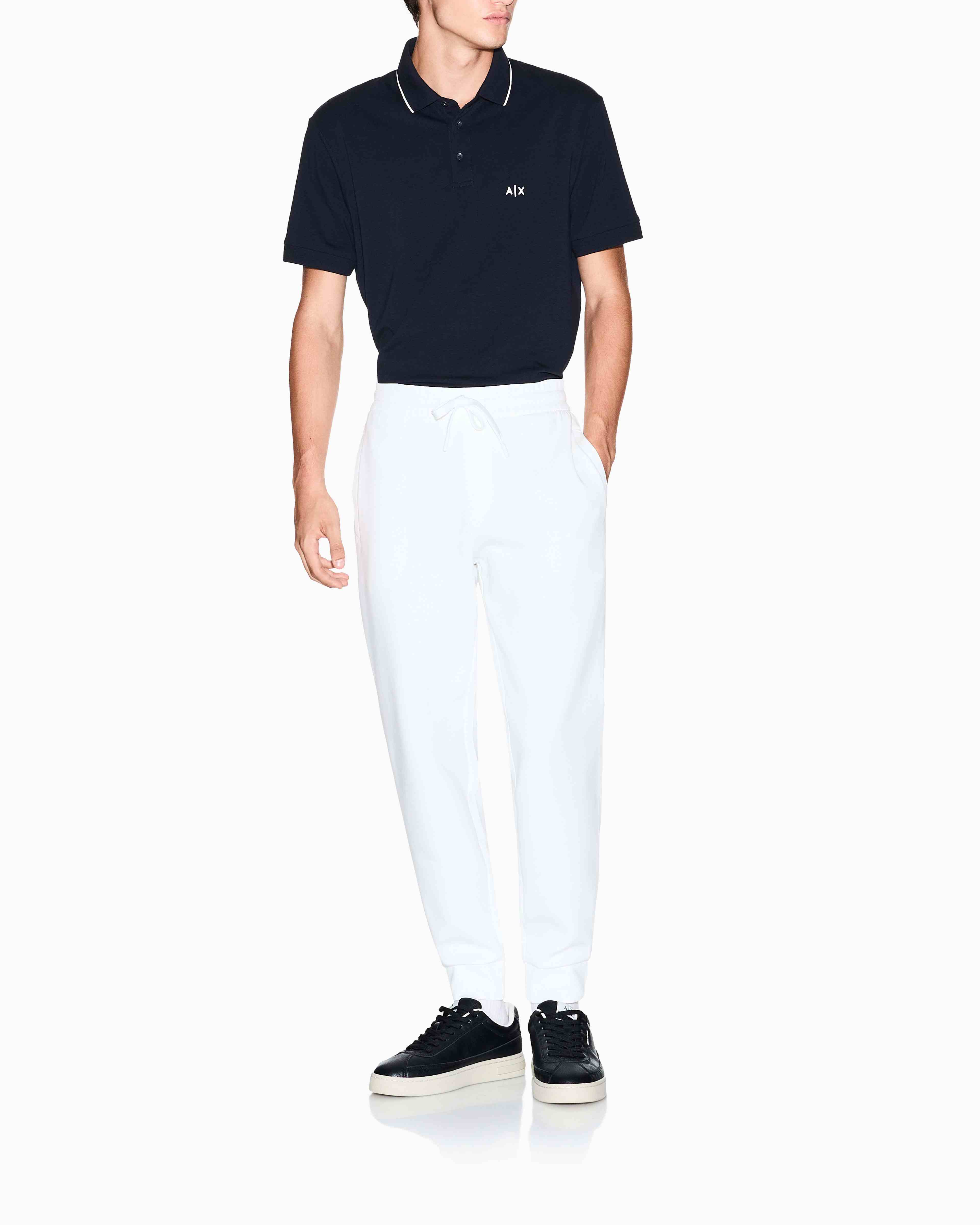 Men's White Icon Project TROUSER