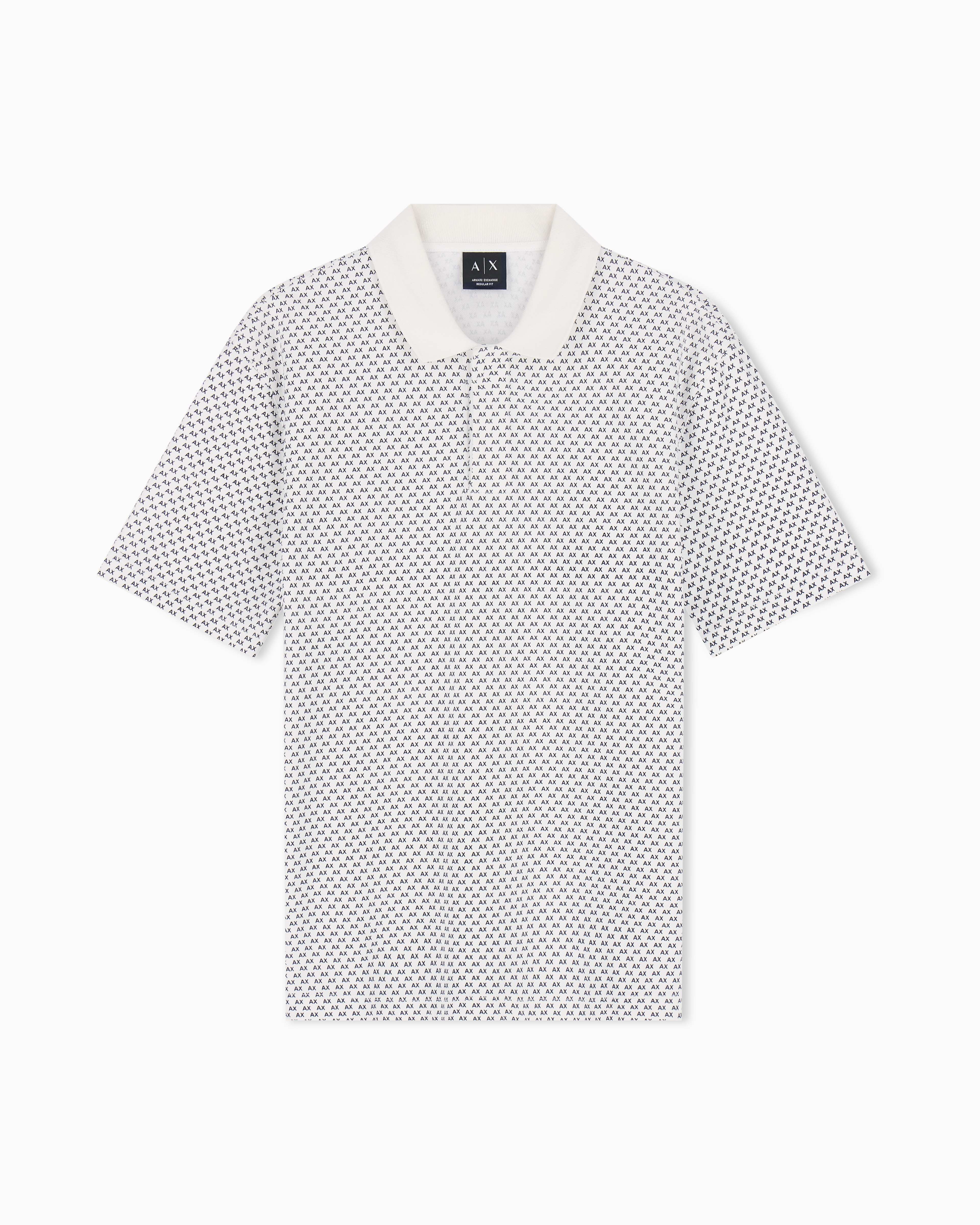 Men's White D01 Polo Shirt