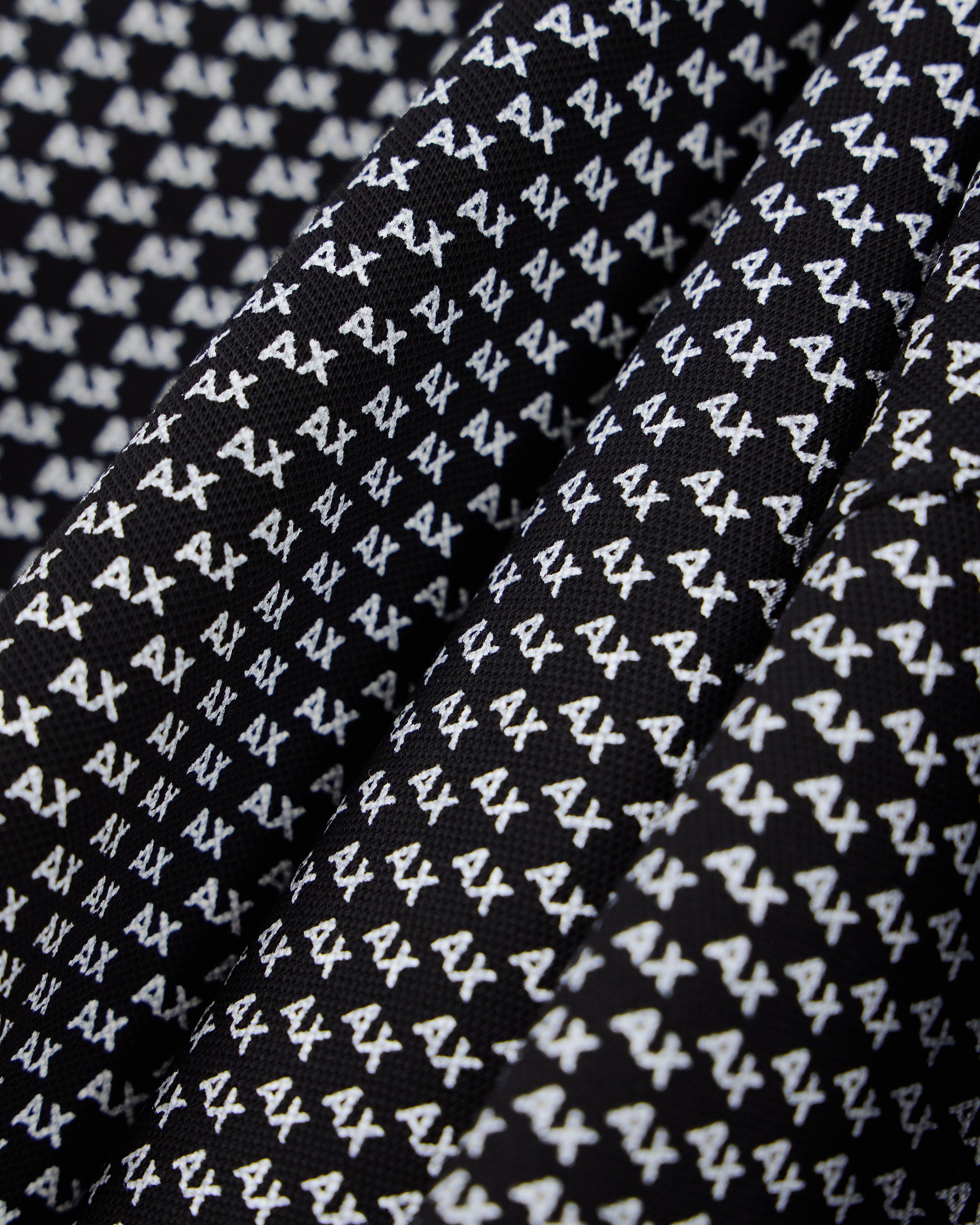 Men's Black D01 Polo Shirt