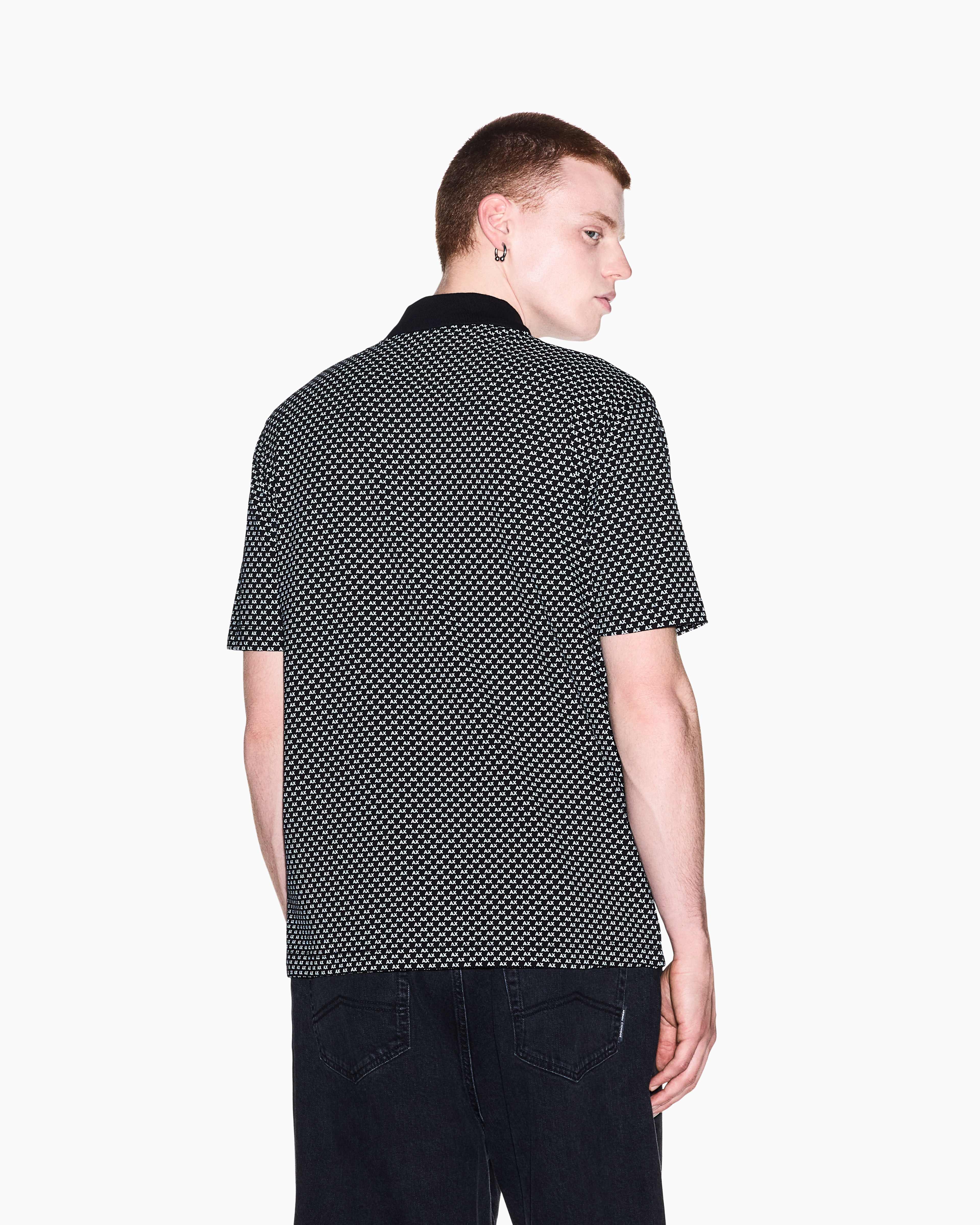 Men's Black D01 Polo Shirt