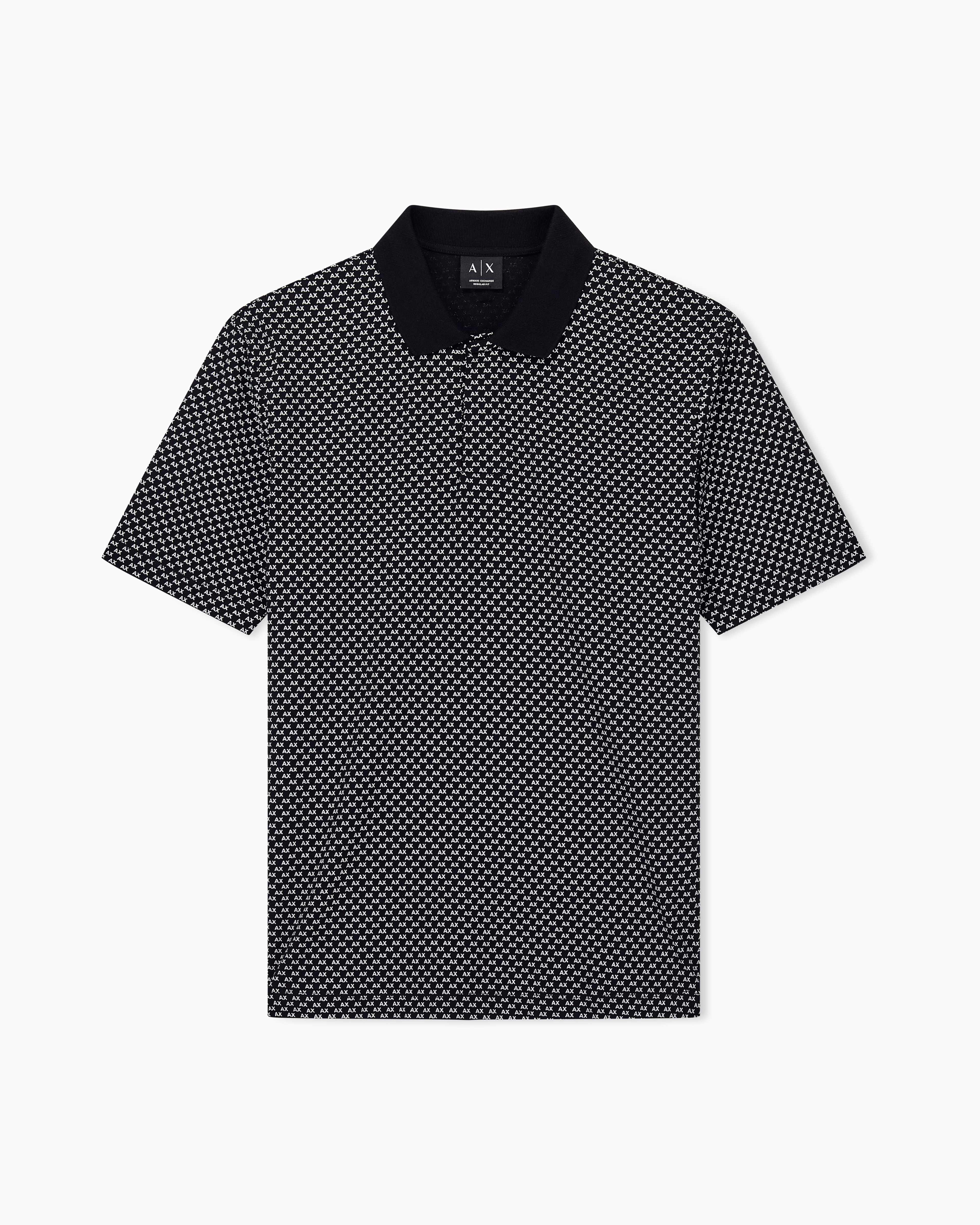 Men's Black D01 Polo Shirt