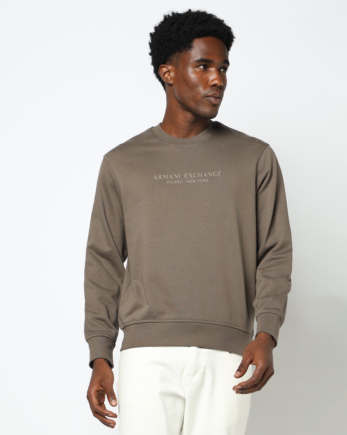 Men's Grey Milano New York Sweatshirt