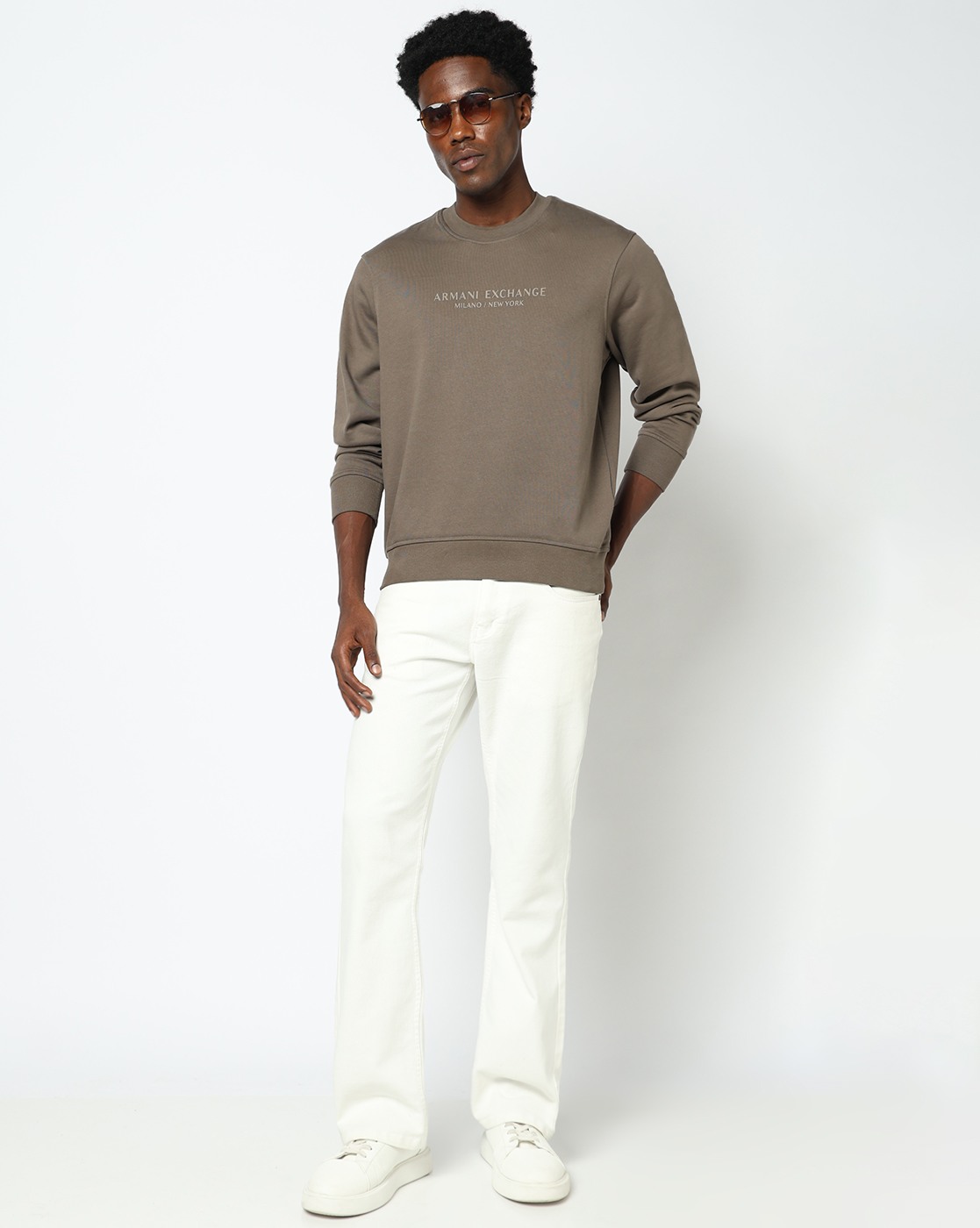Men's Grey Milano New York Sweatshirt