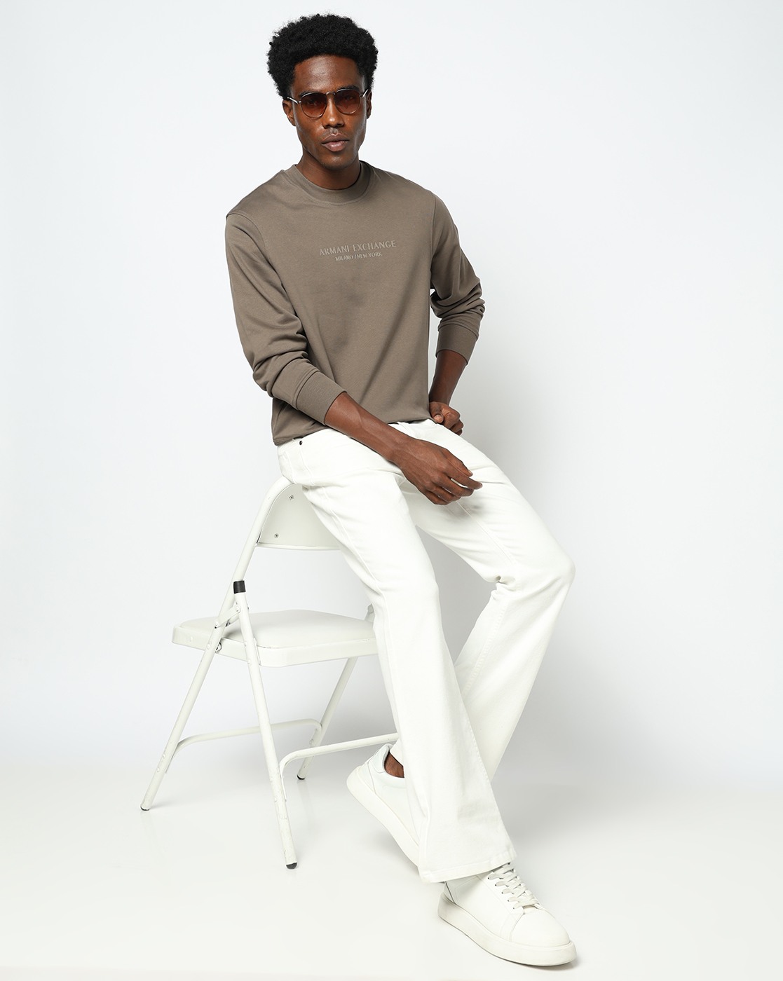 Men's Grey Milano New York Sweatshirt