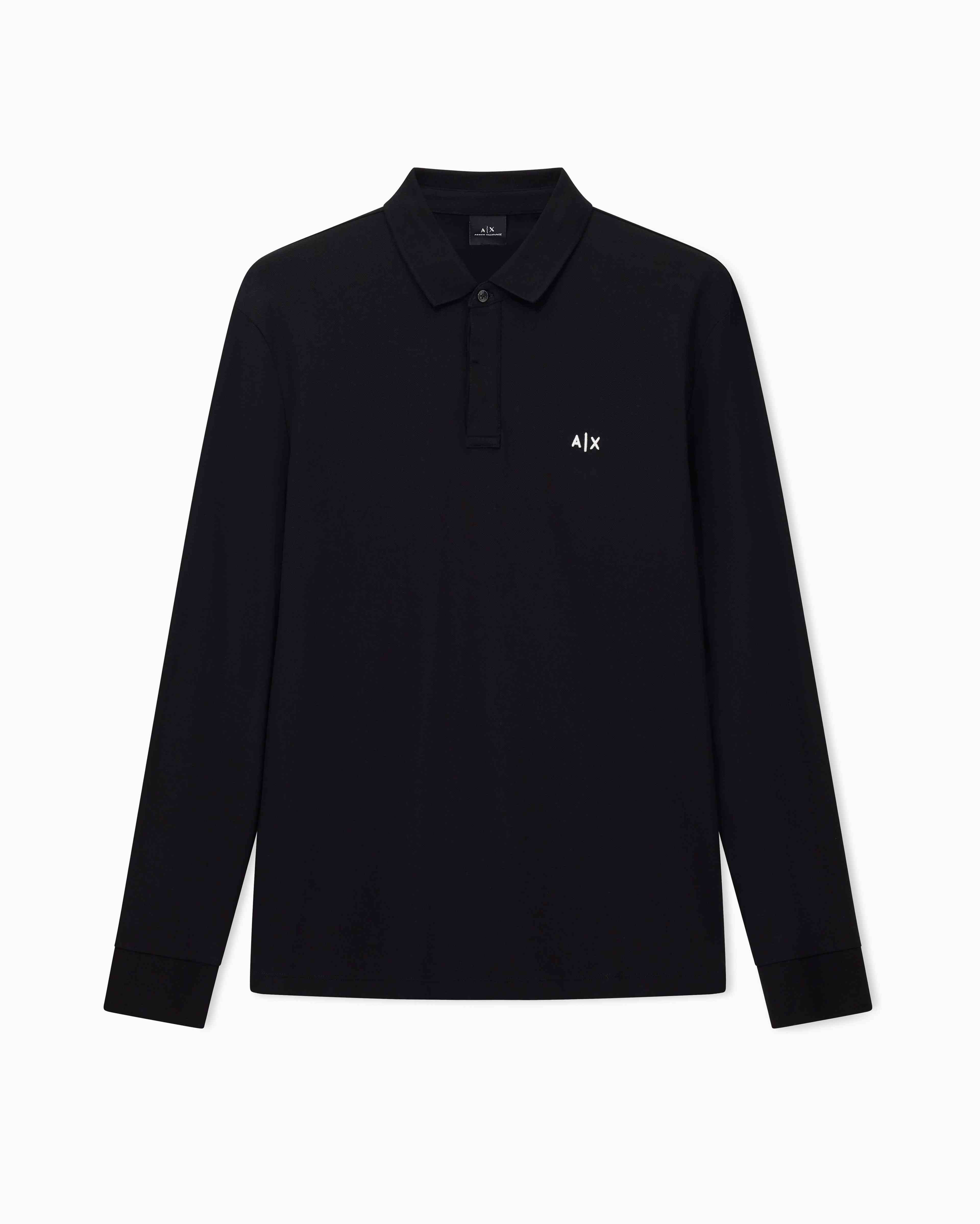 Men's Black Essentials Polo Shirt