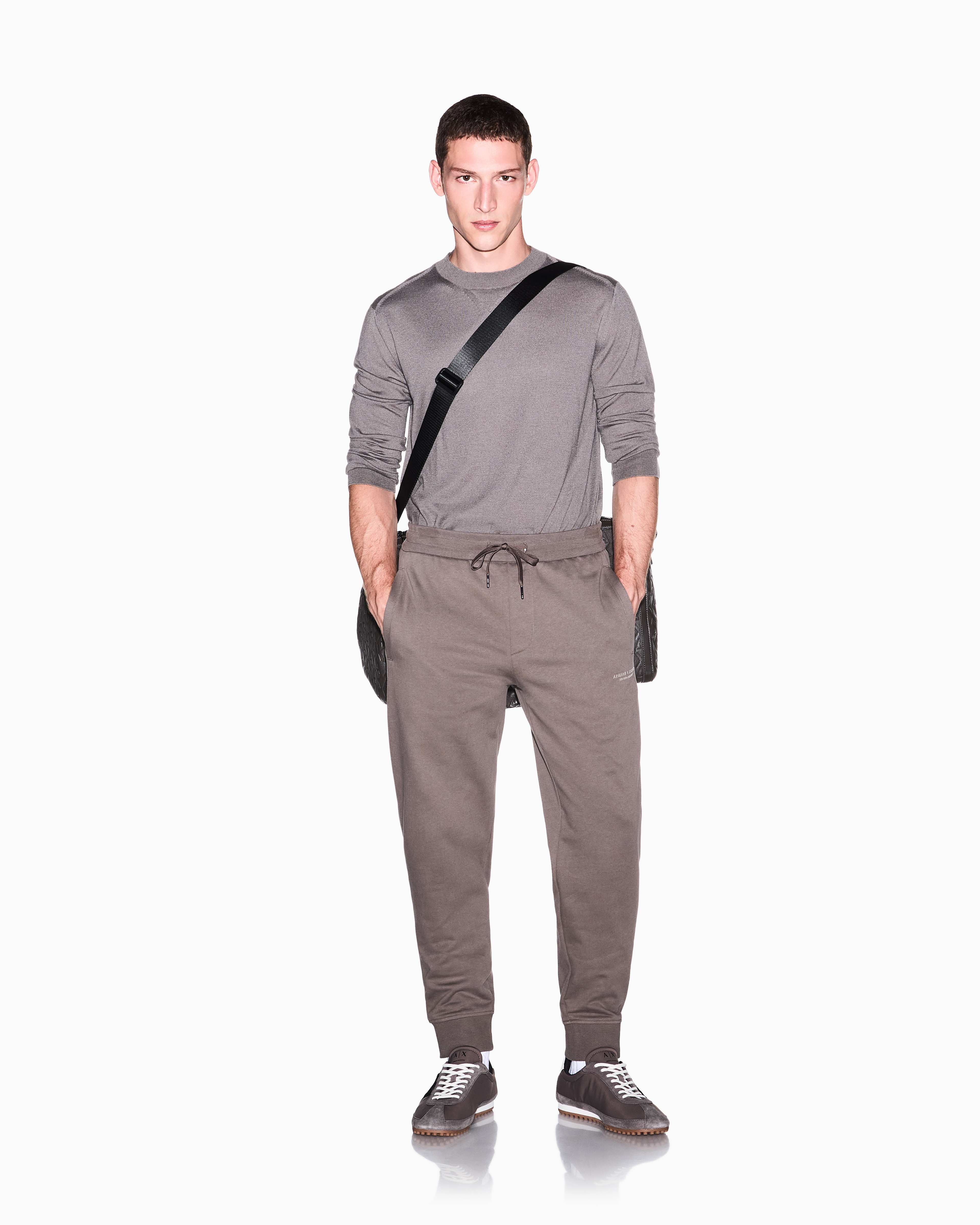 Men'S Grey Milano New York Trouser