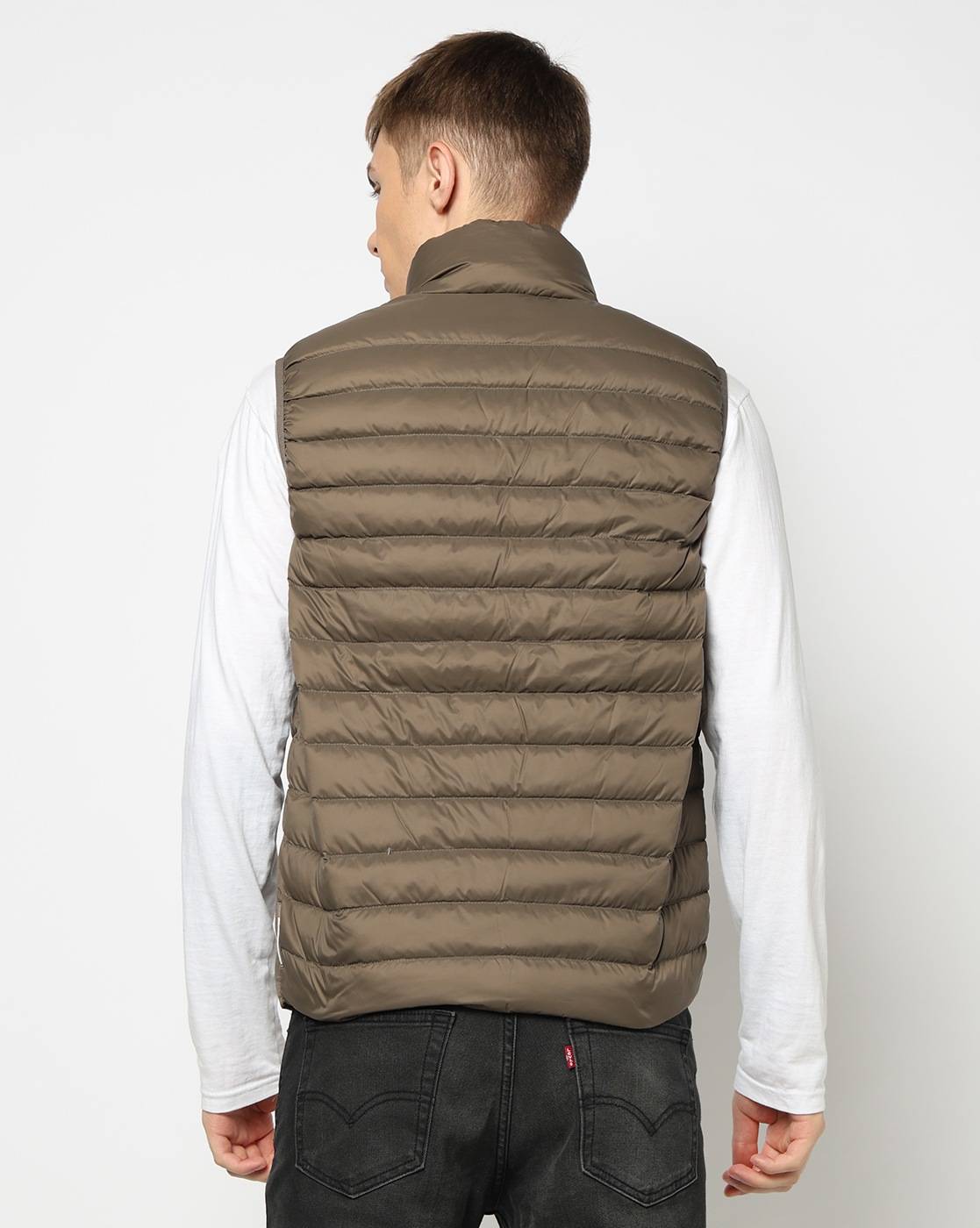 Men's Grey Milano New York Down Waistcoat