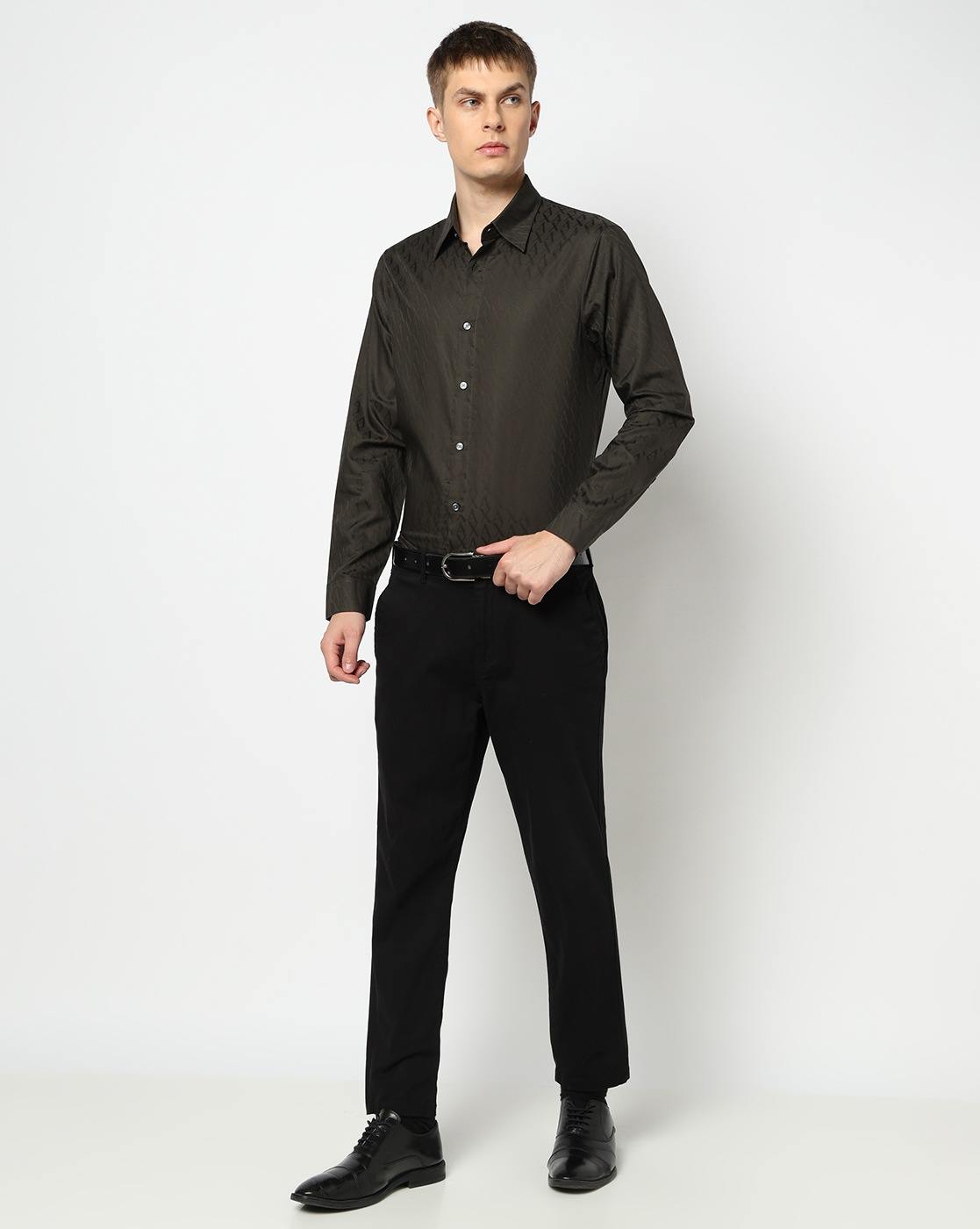 Men's Grey Essentials Shirt