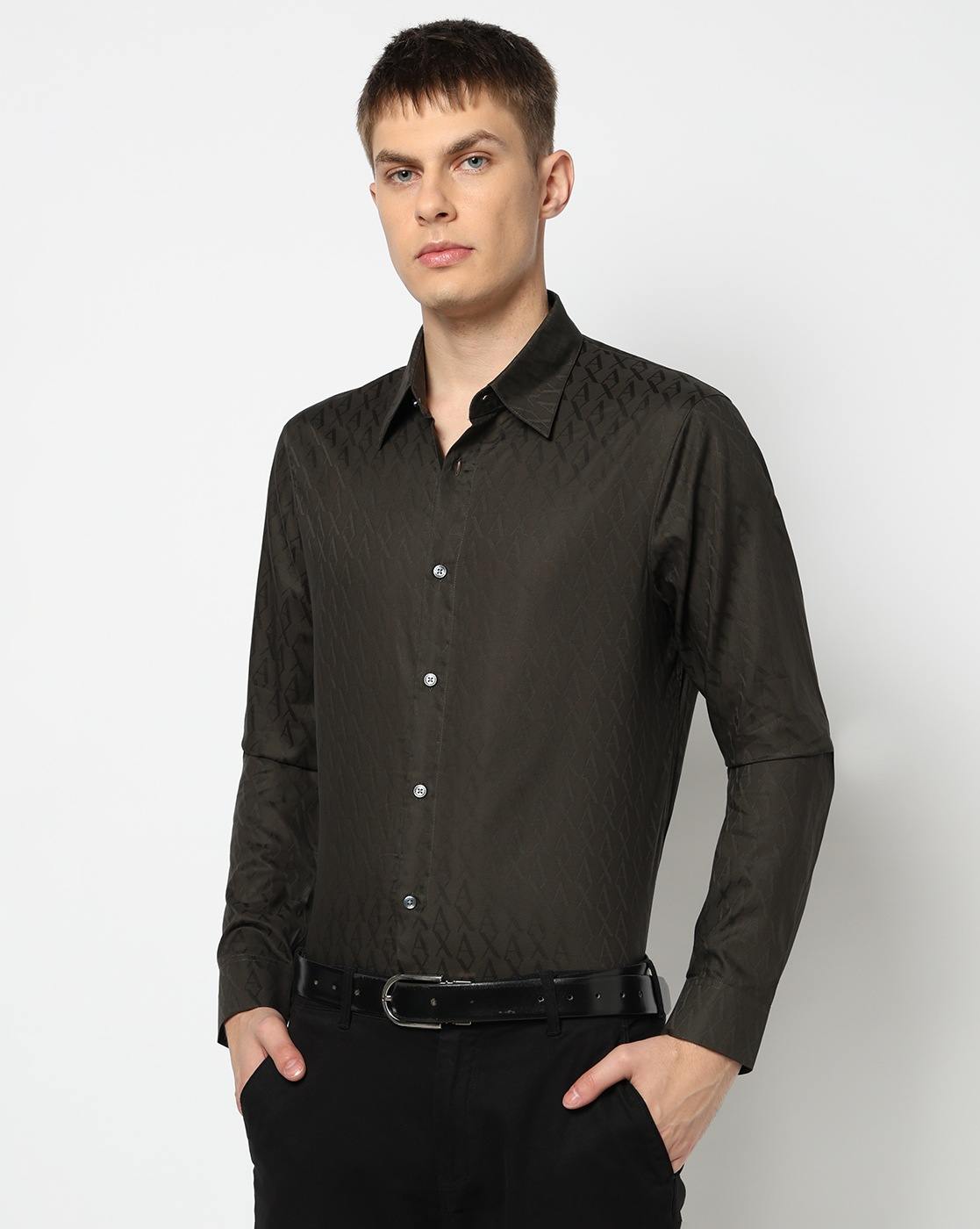 Men's Grey Essentials Shirt