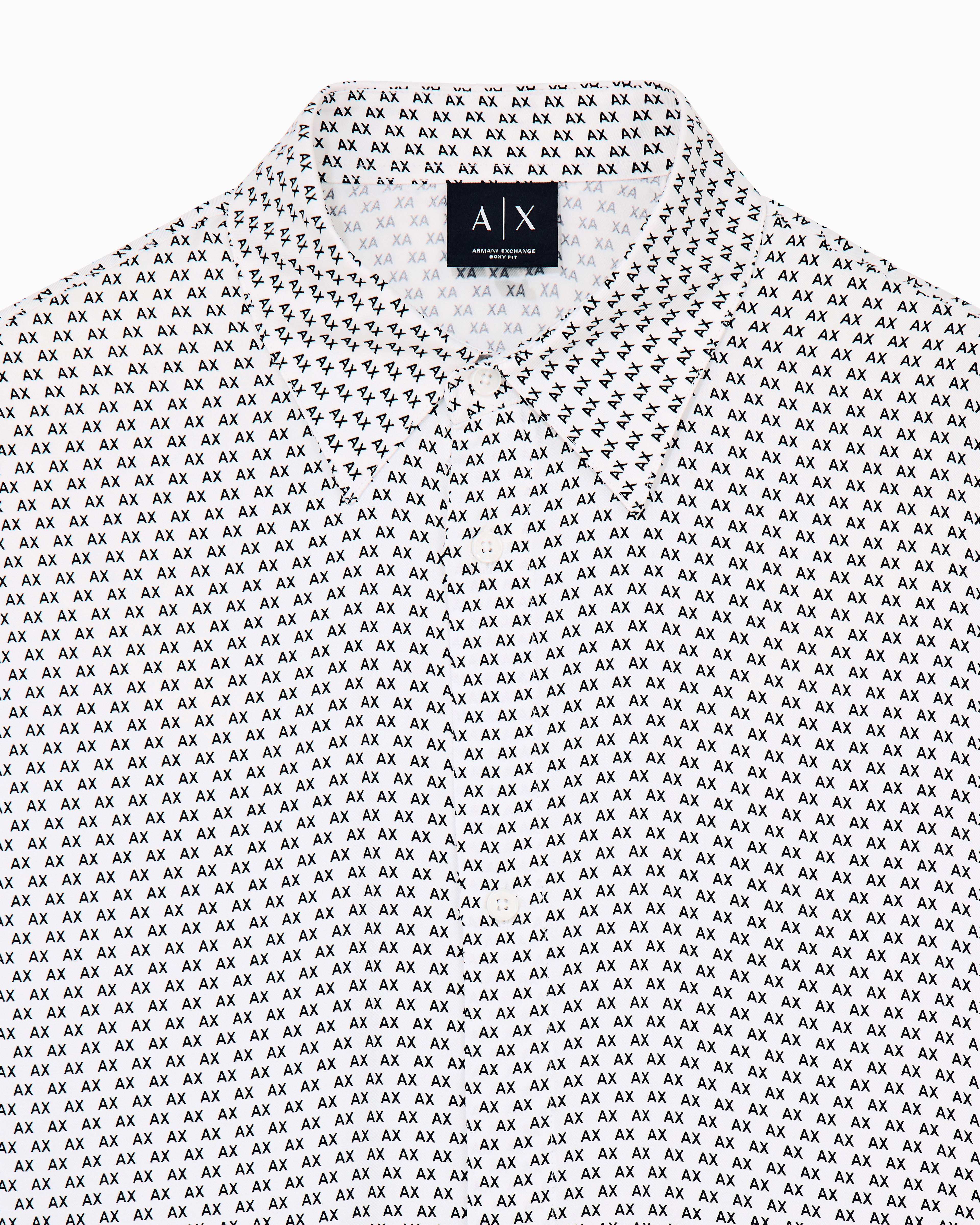 Men's White Armani Classics Shirt