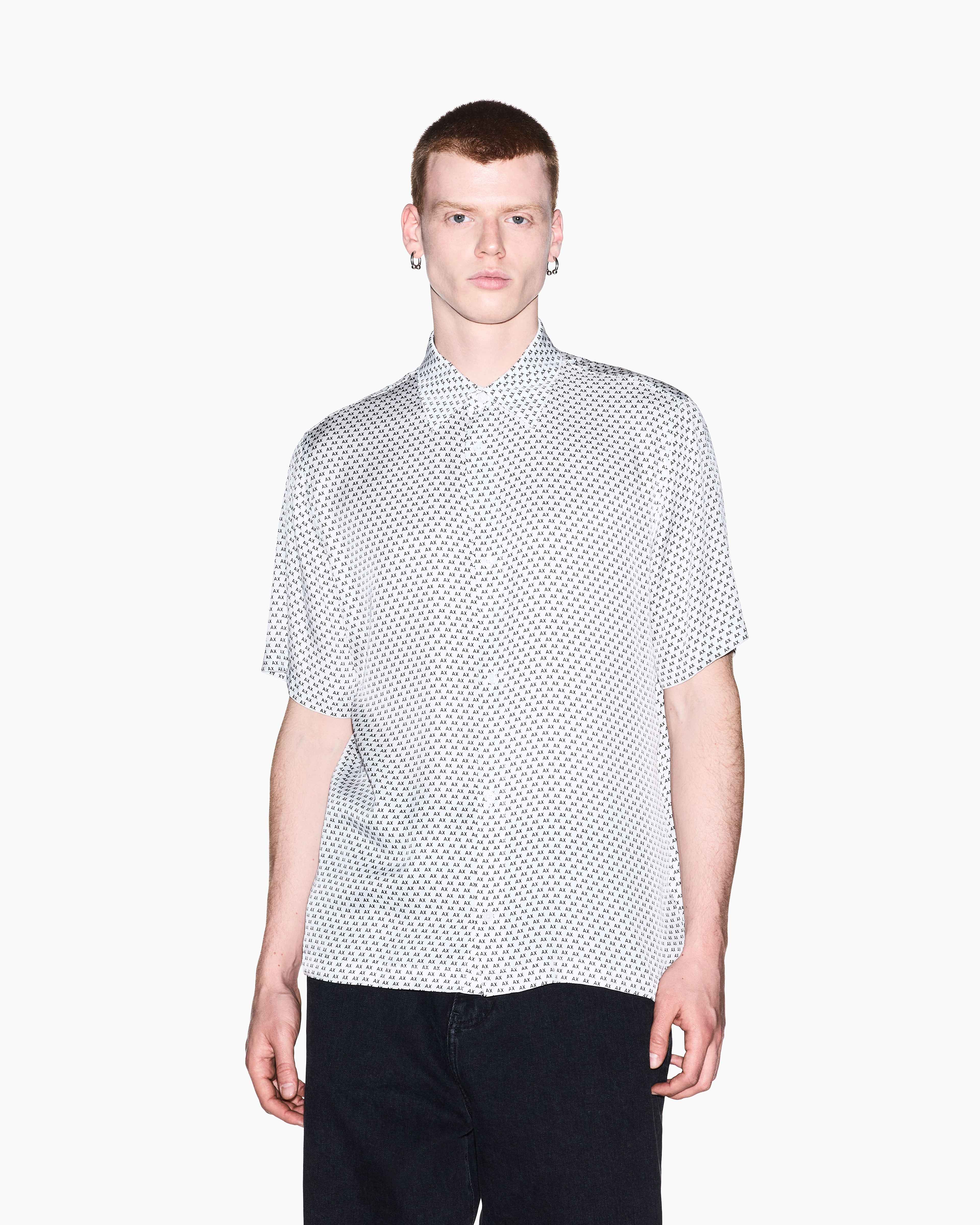 Men's White Armani Classics Shirt