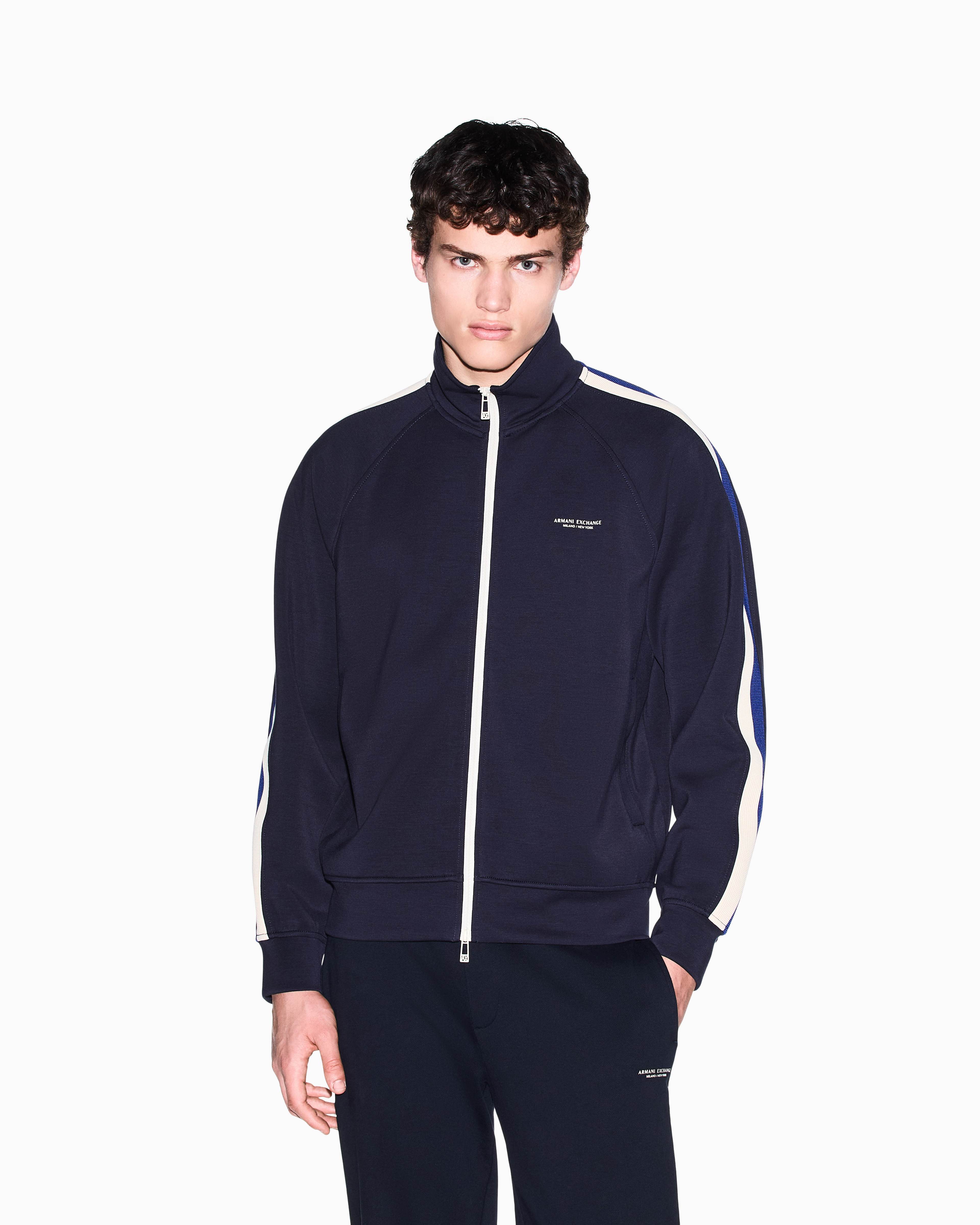 Men's Blue Refined Sportswear Sweatshirt