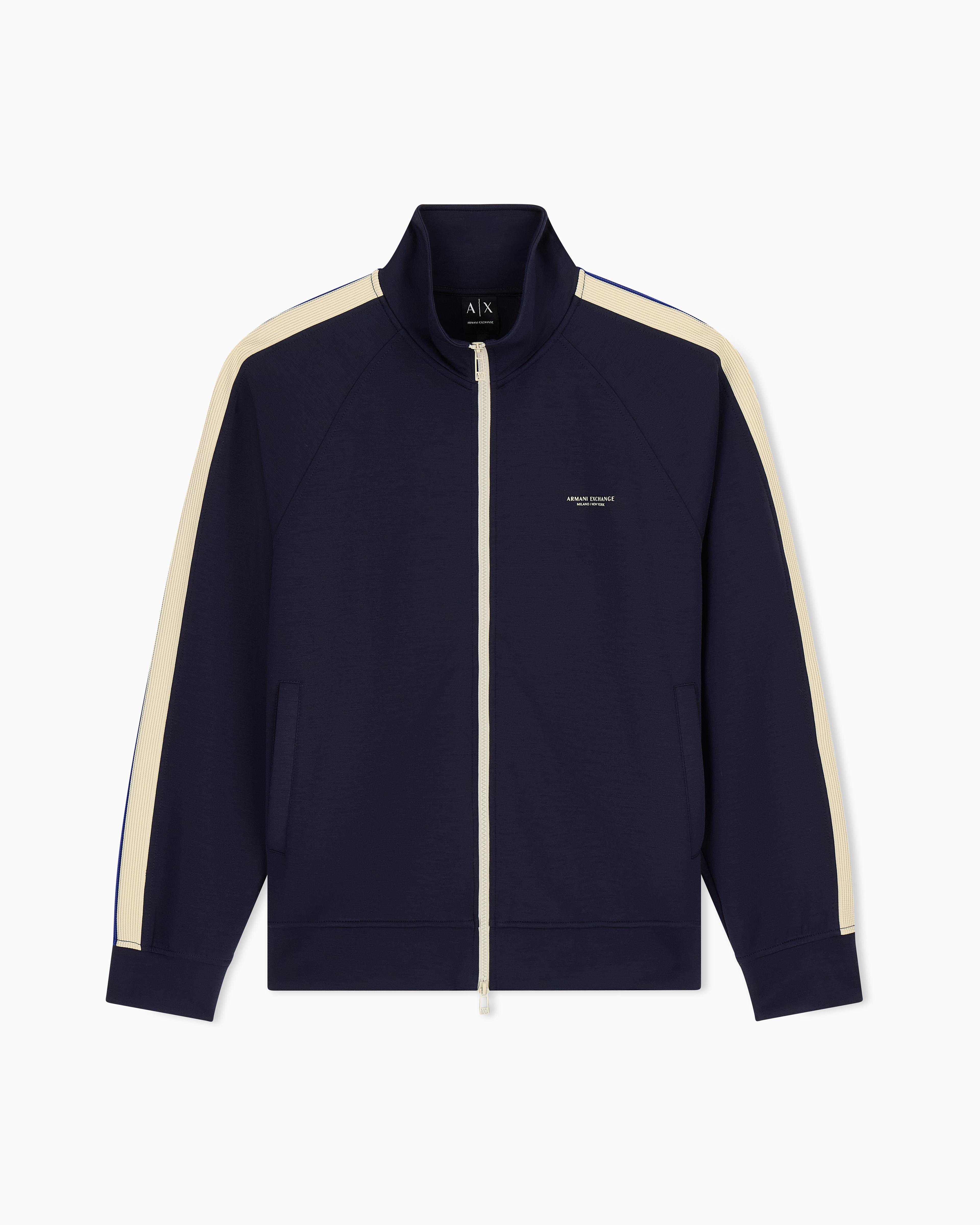 Men's Blue Refined Sportswear Sweatshirt
