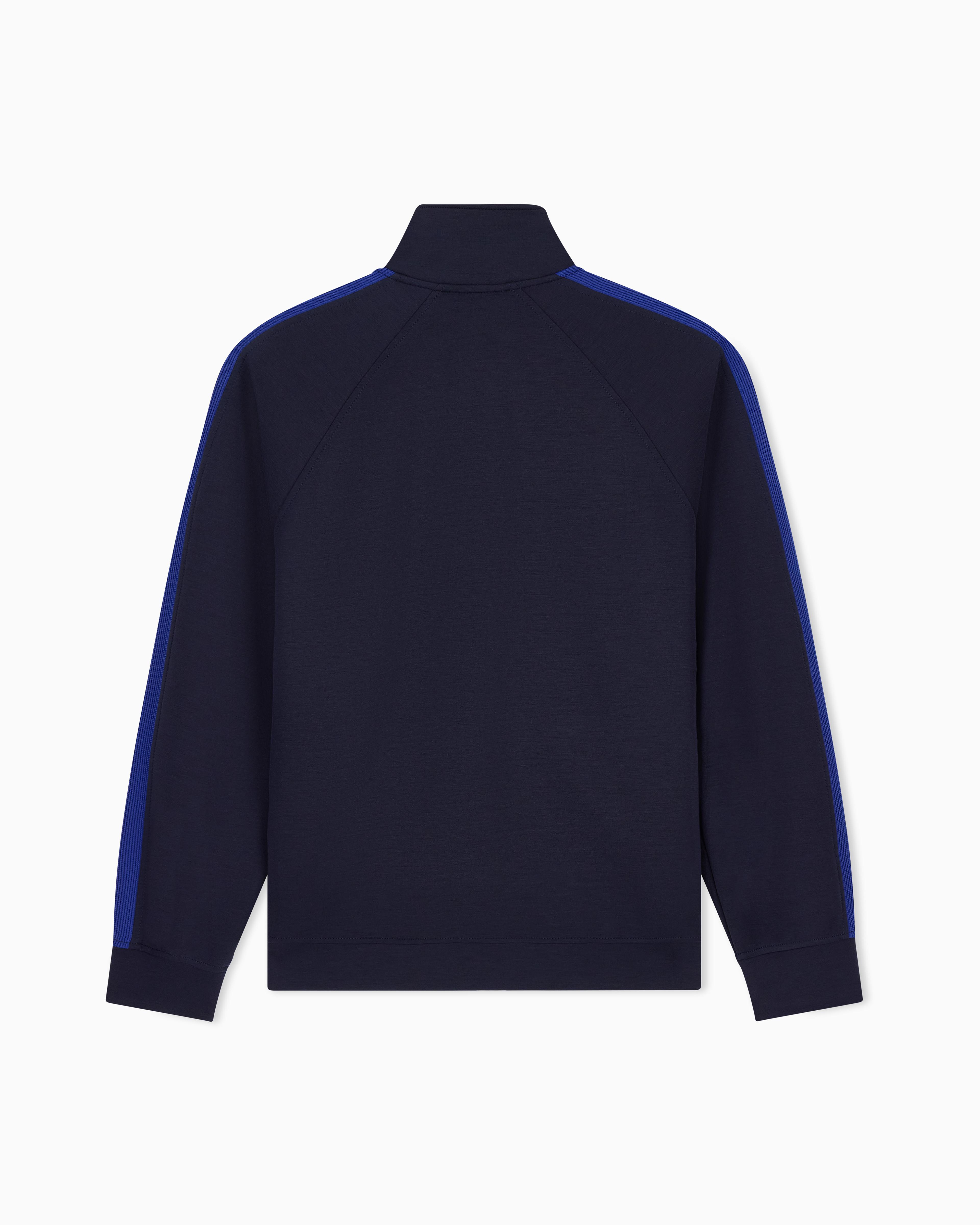 Men's Blue Refined Sportswear Sweatshirt