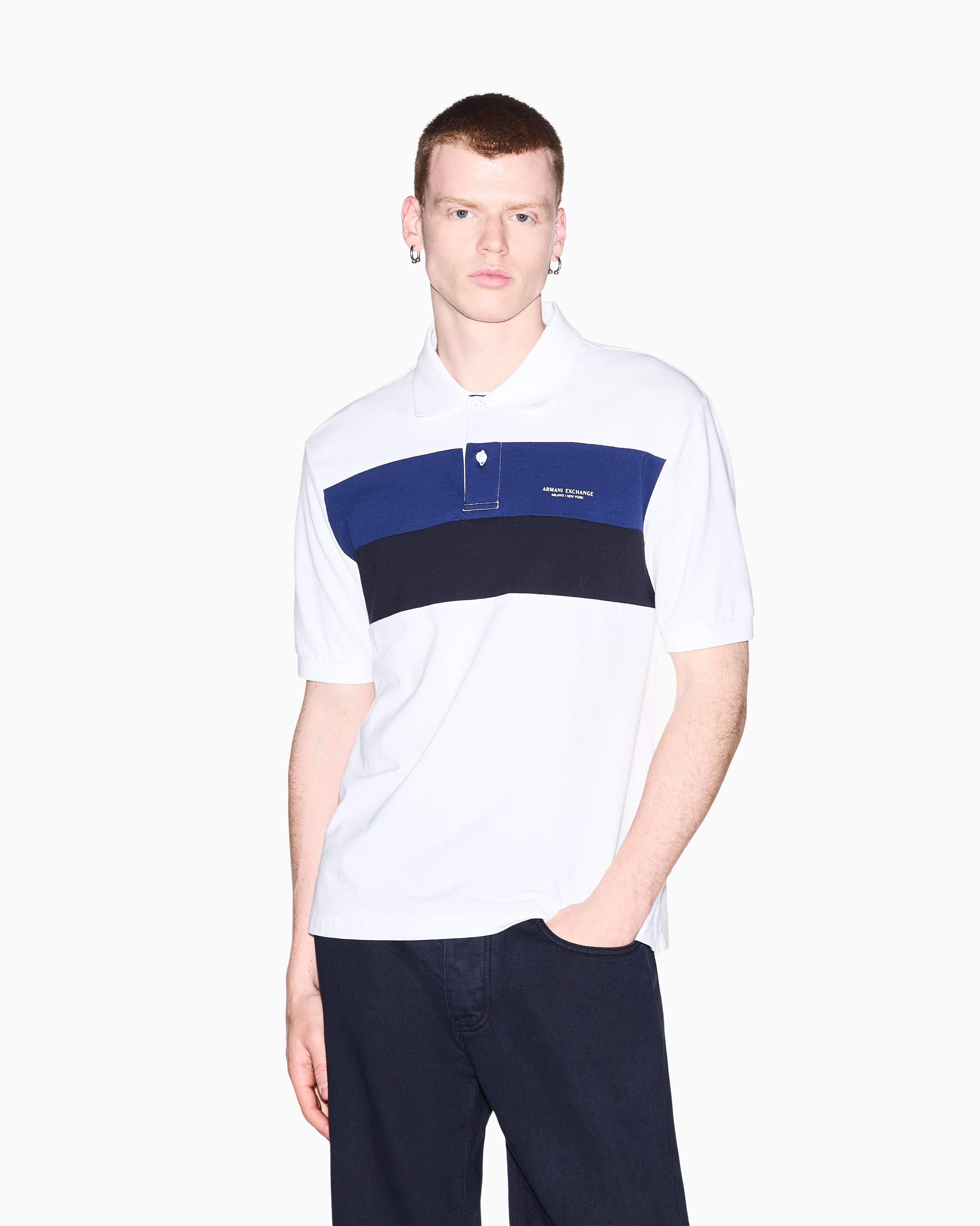 Men's White Refined Sportswear Polo Shirt