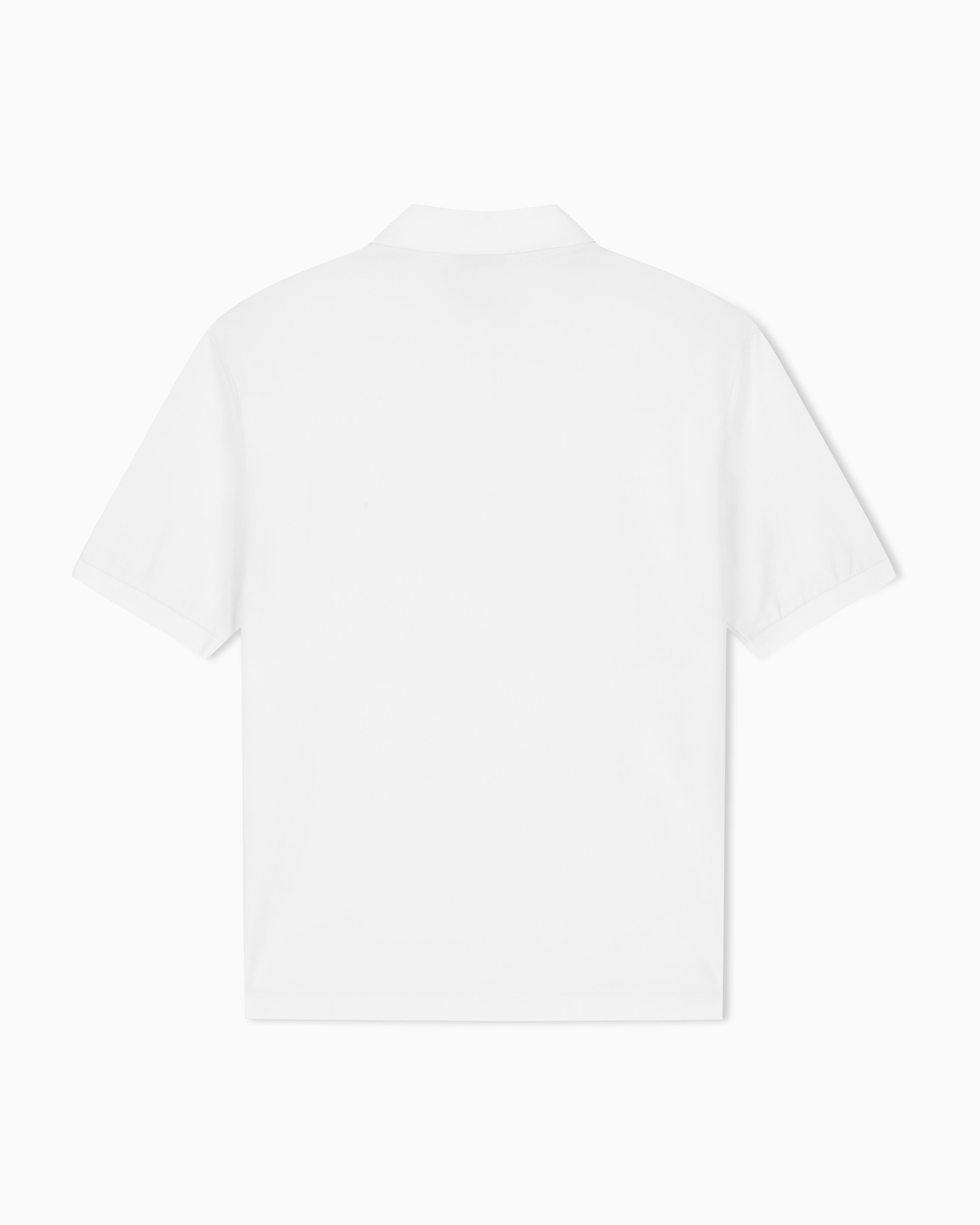 Men's White Refined Sportswear Polo Shirt