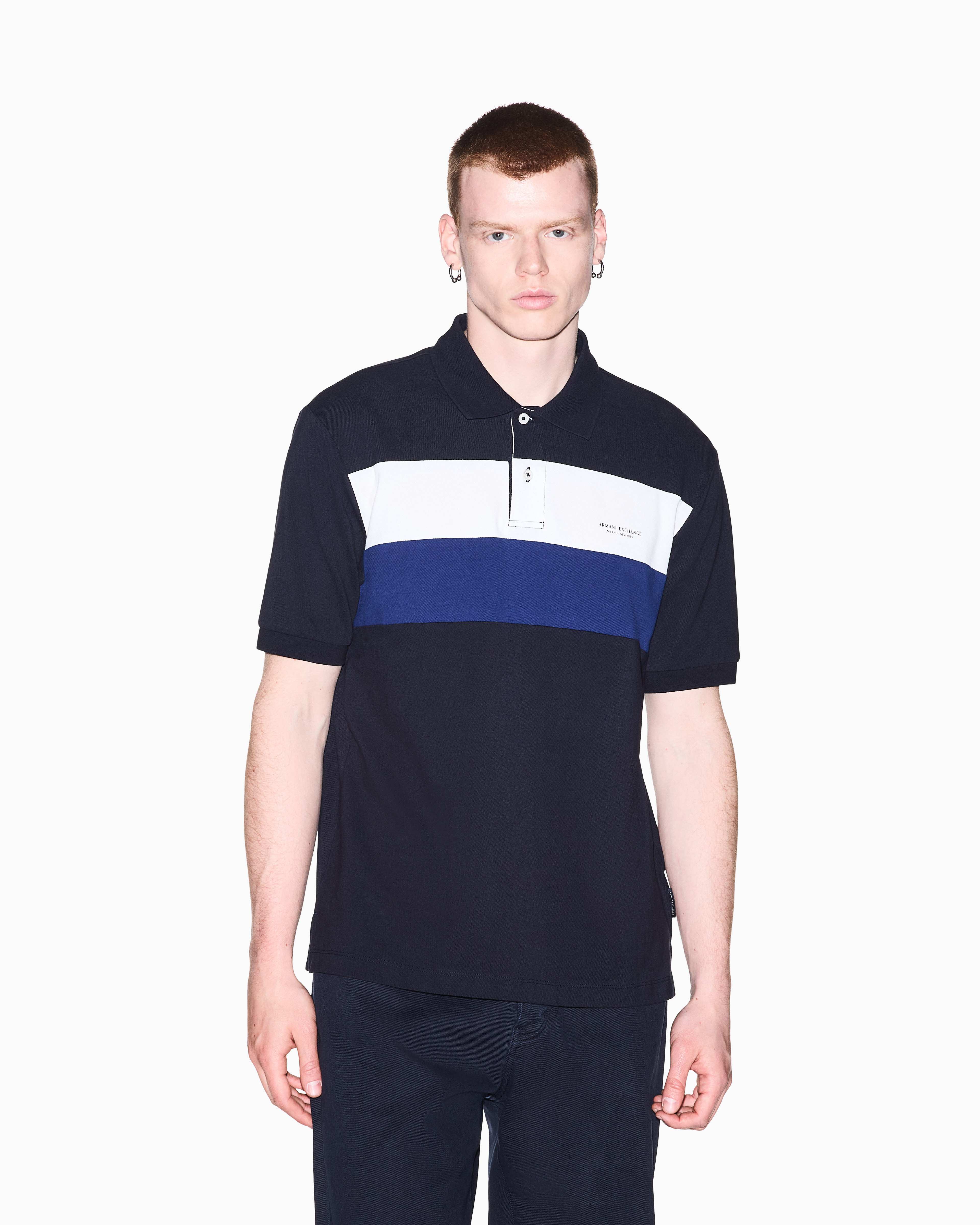 Men's Blue Refined Sportswear Polo Shirt