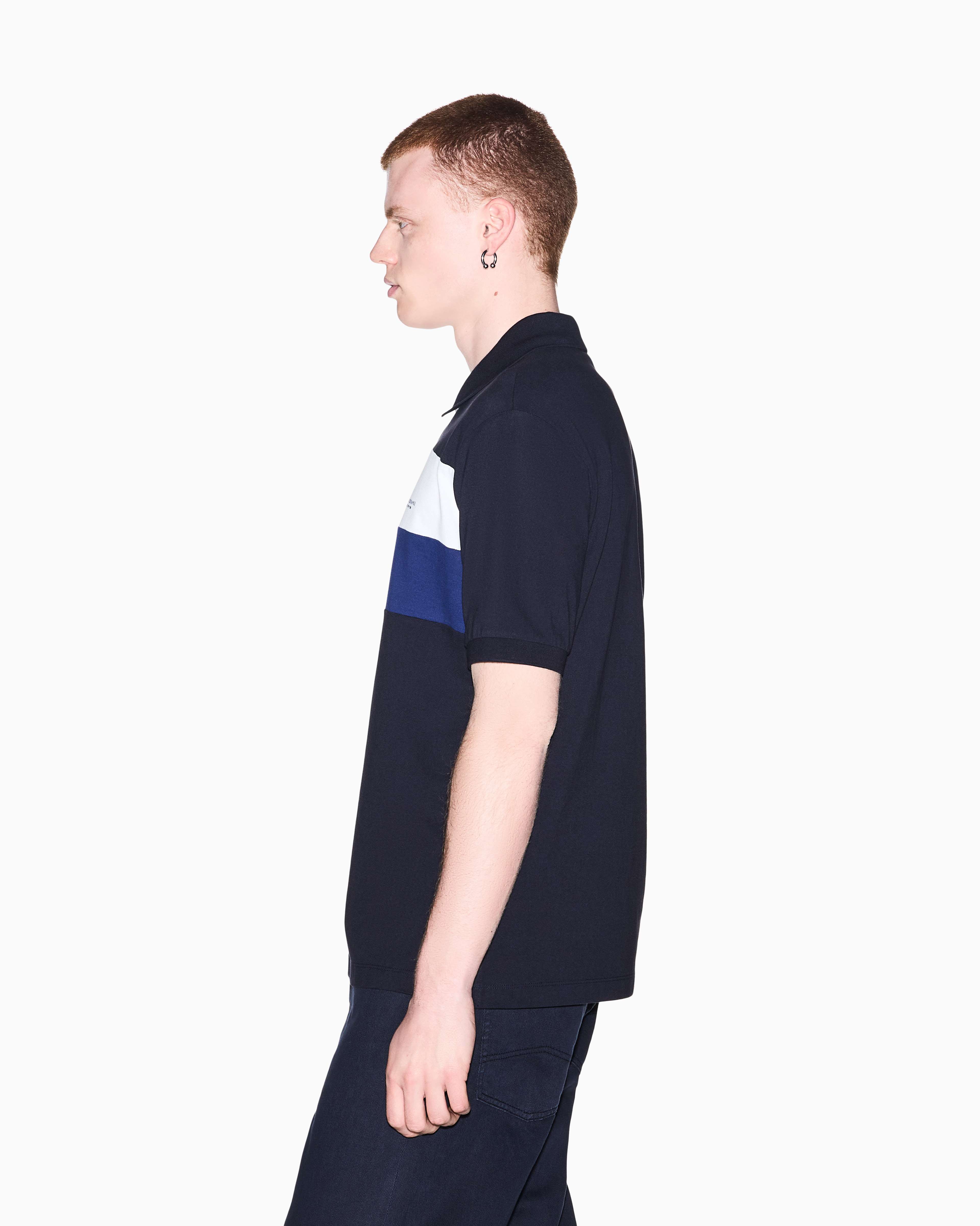 Men's Blue Refined Sportswear Polo Shirt