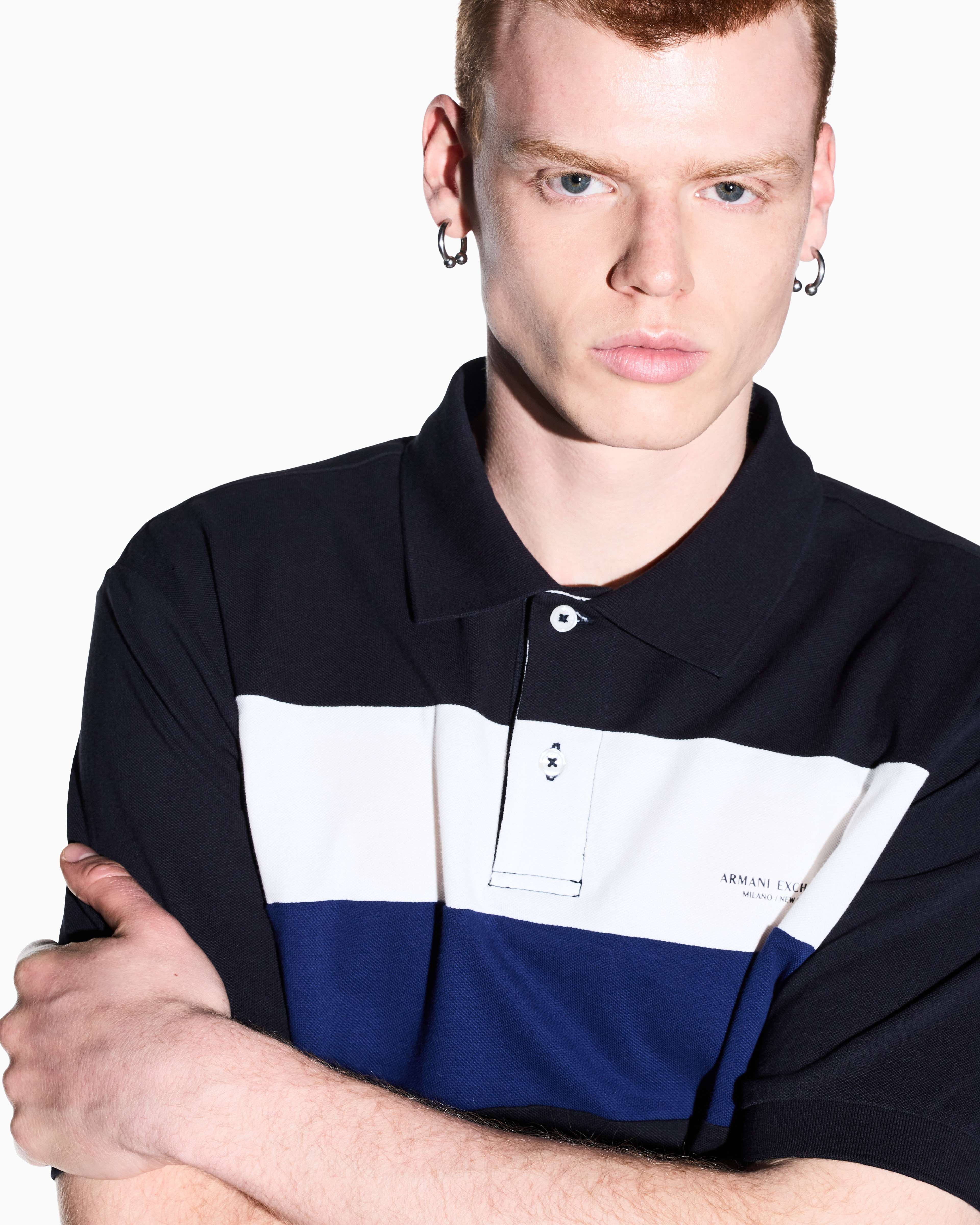 Men's Blue Refined Sportswear Polo Shirt