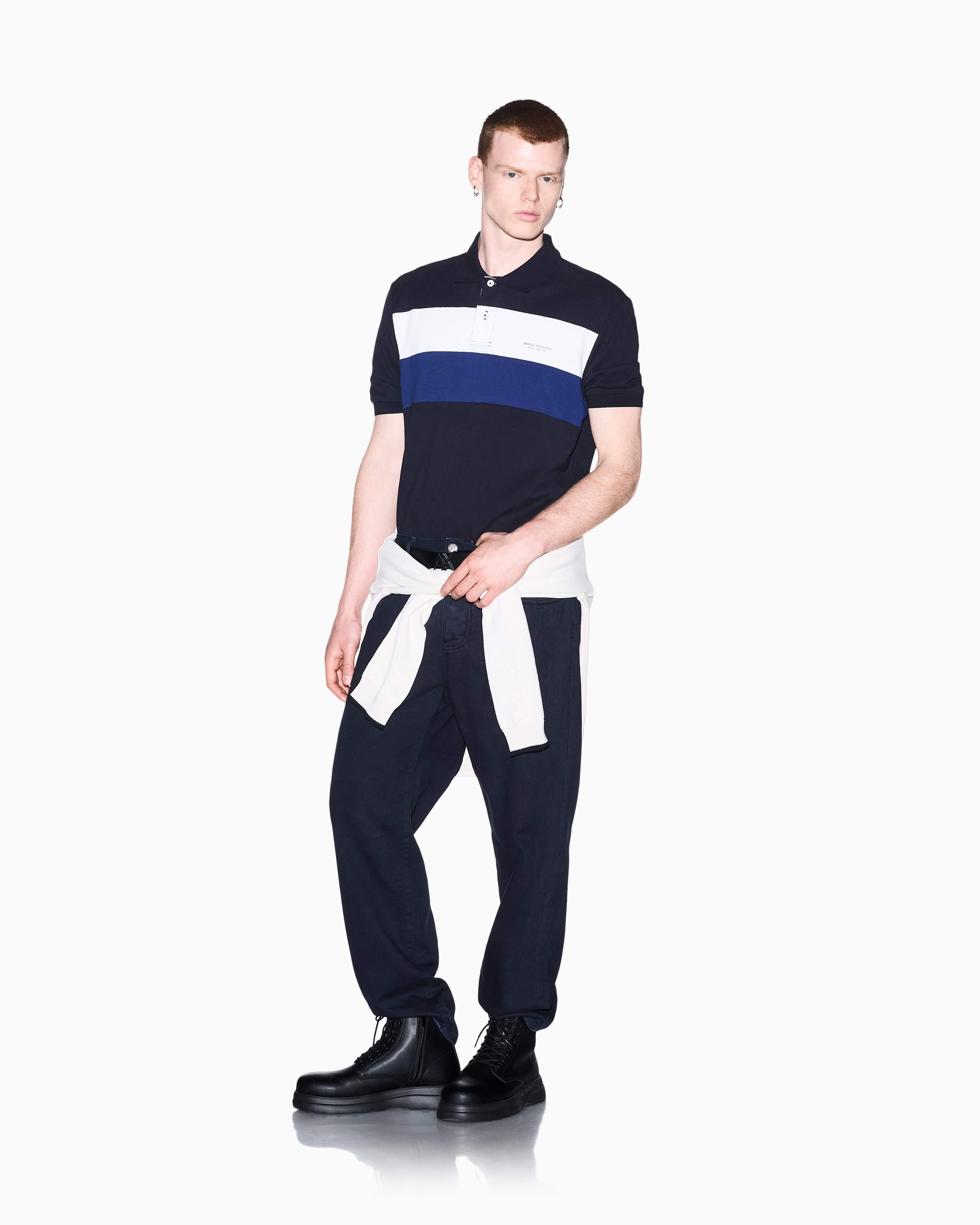 Men's Blue Refined Sportswear Polo Shirt