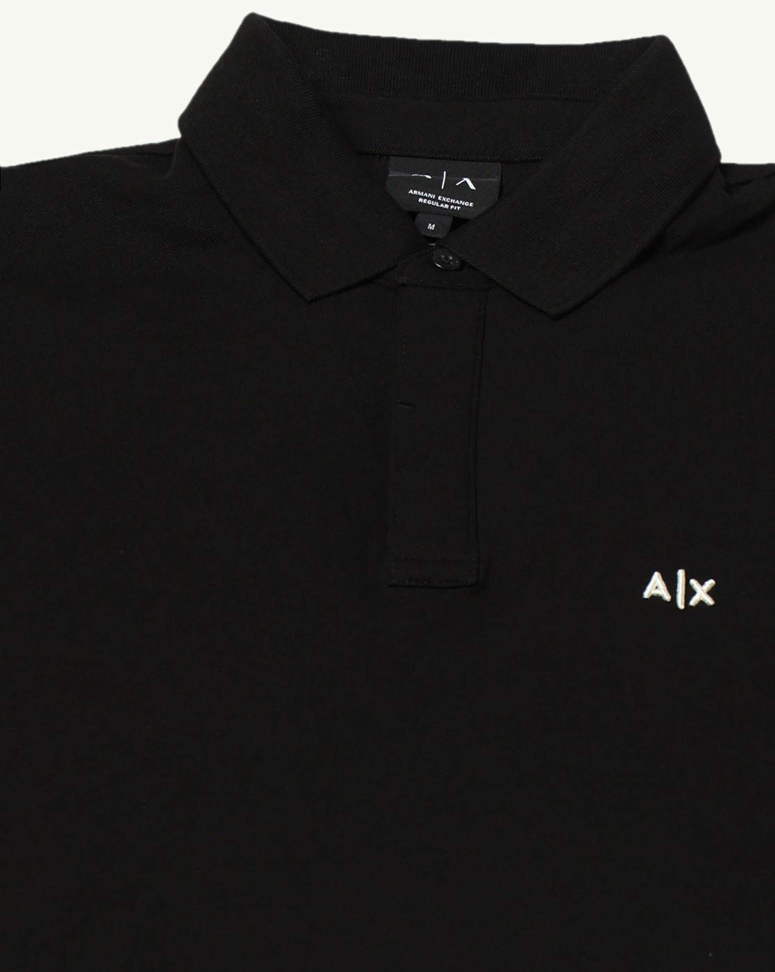 Men's Black Armani Classics Polo Shirt
