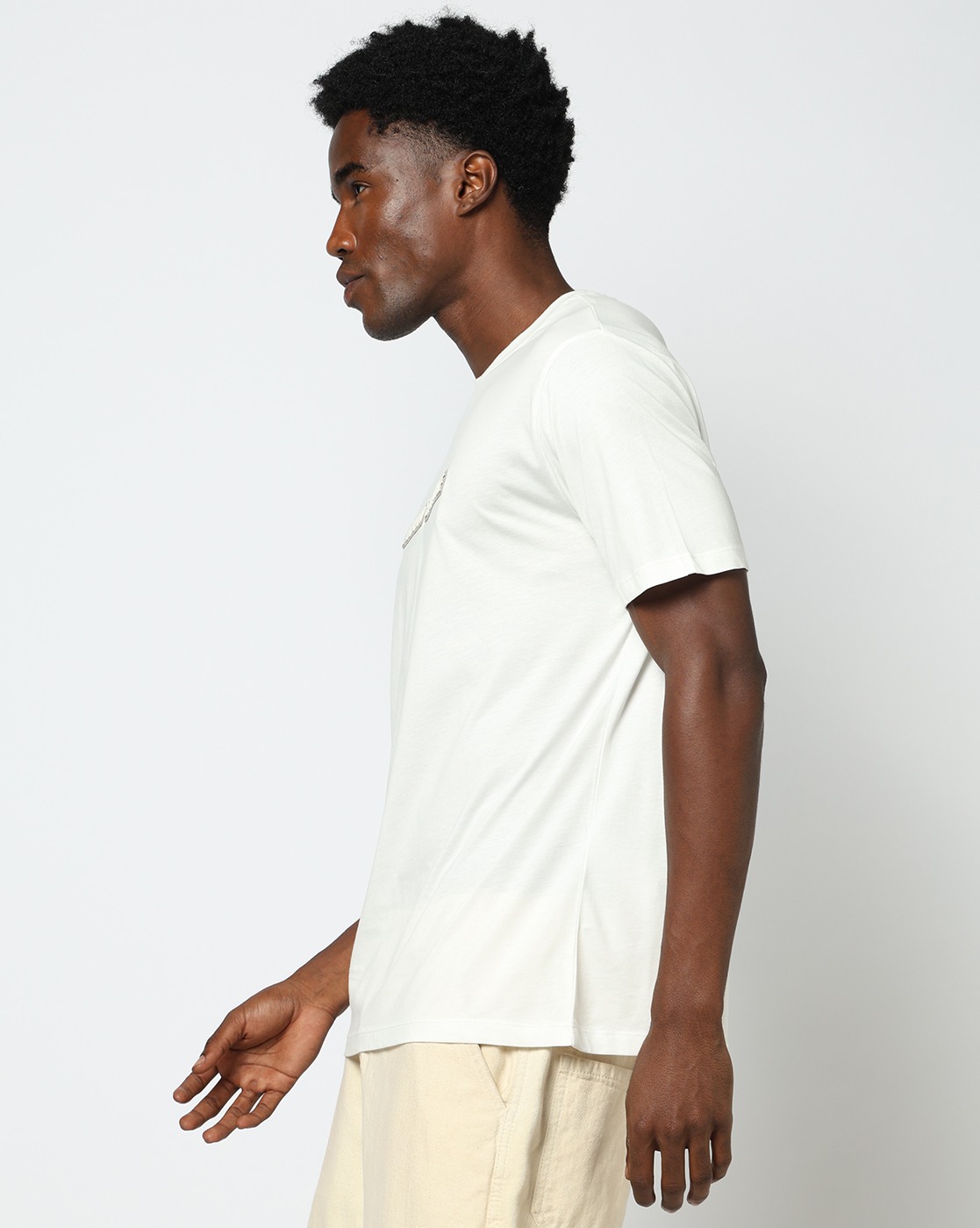 Men's White D01 T-Shirt