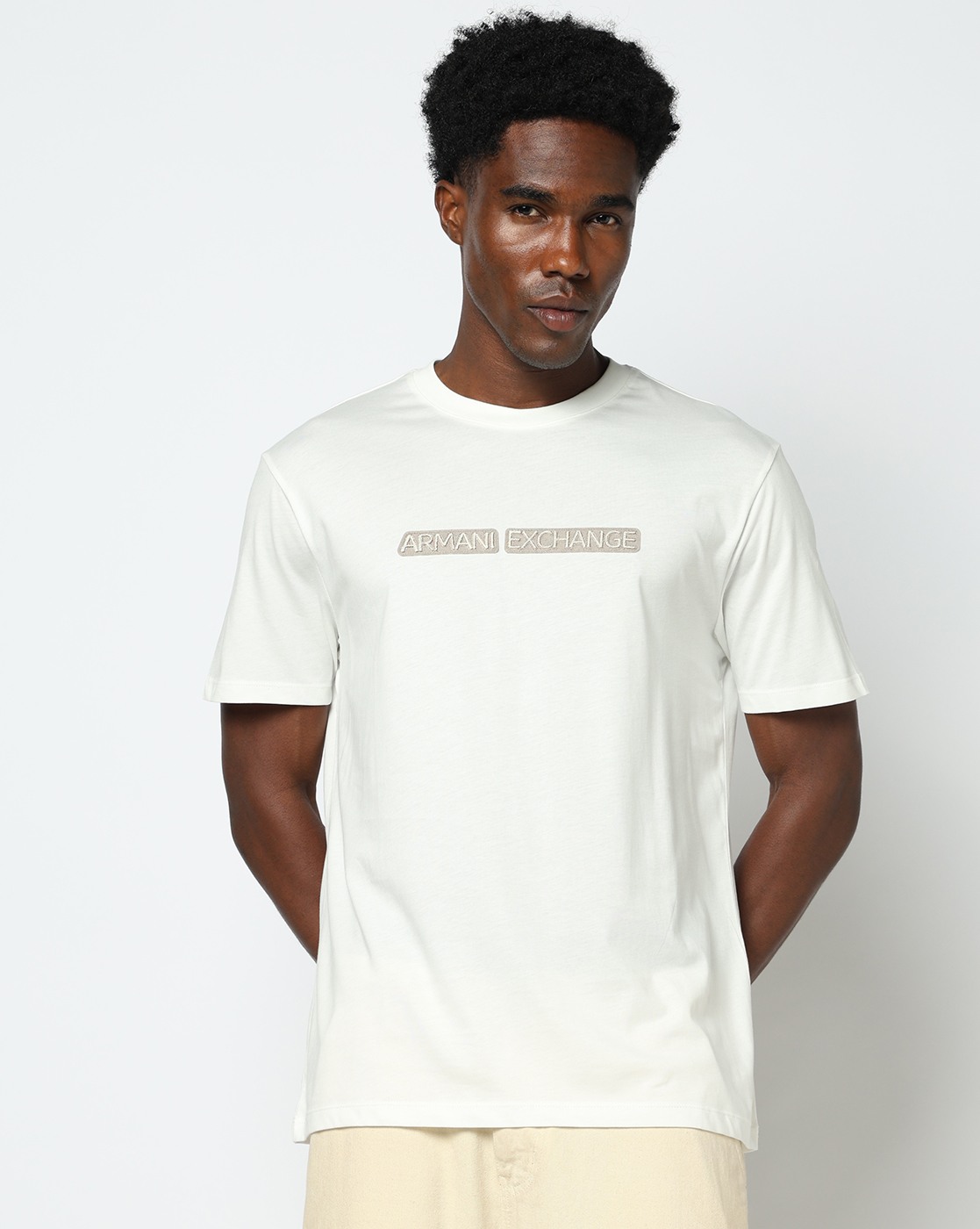 Men's White D01 T-Shirt