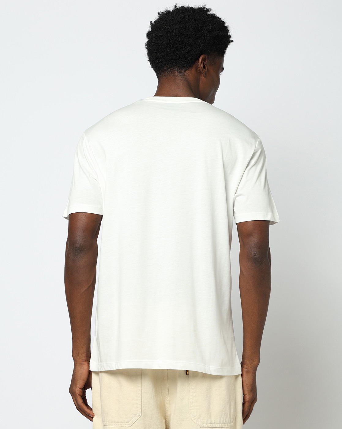 Men's White D01 T-Shirt