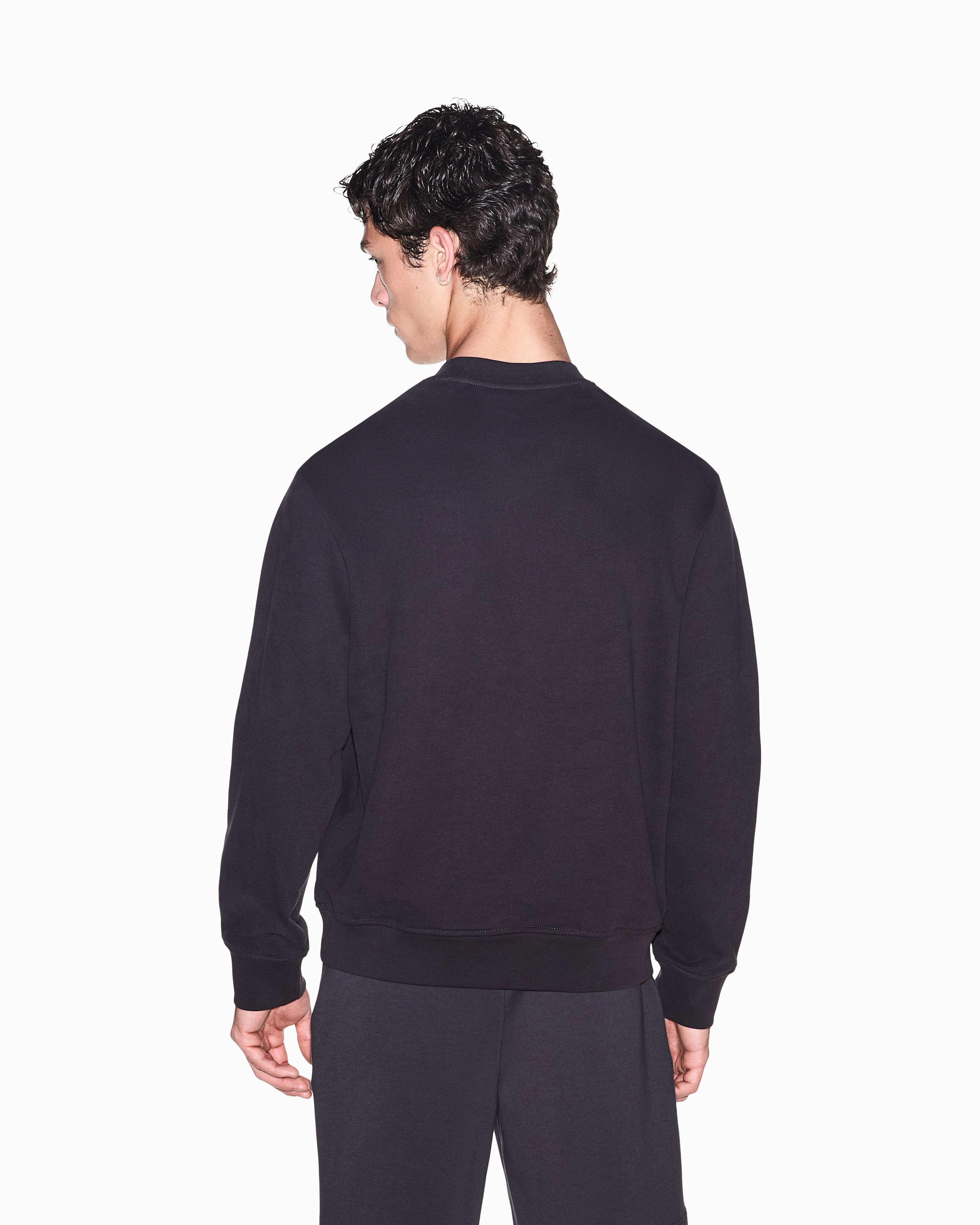 Men's Grey Crossover Blouse