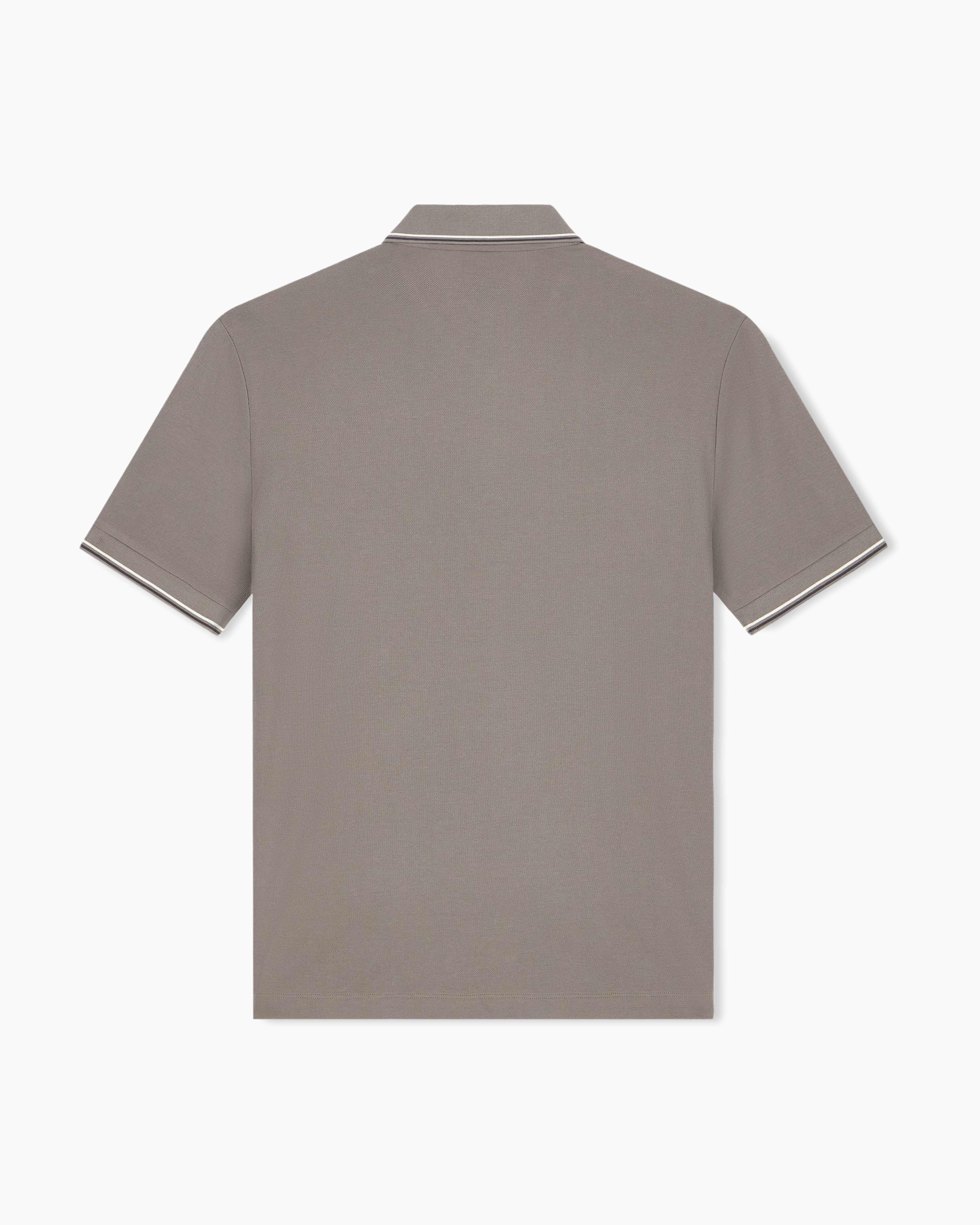 Men's Grey Crossover Blouse