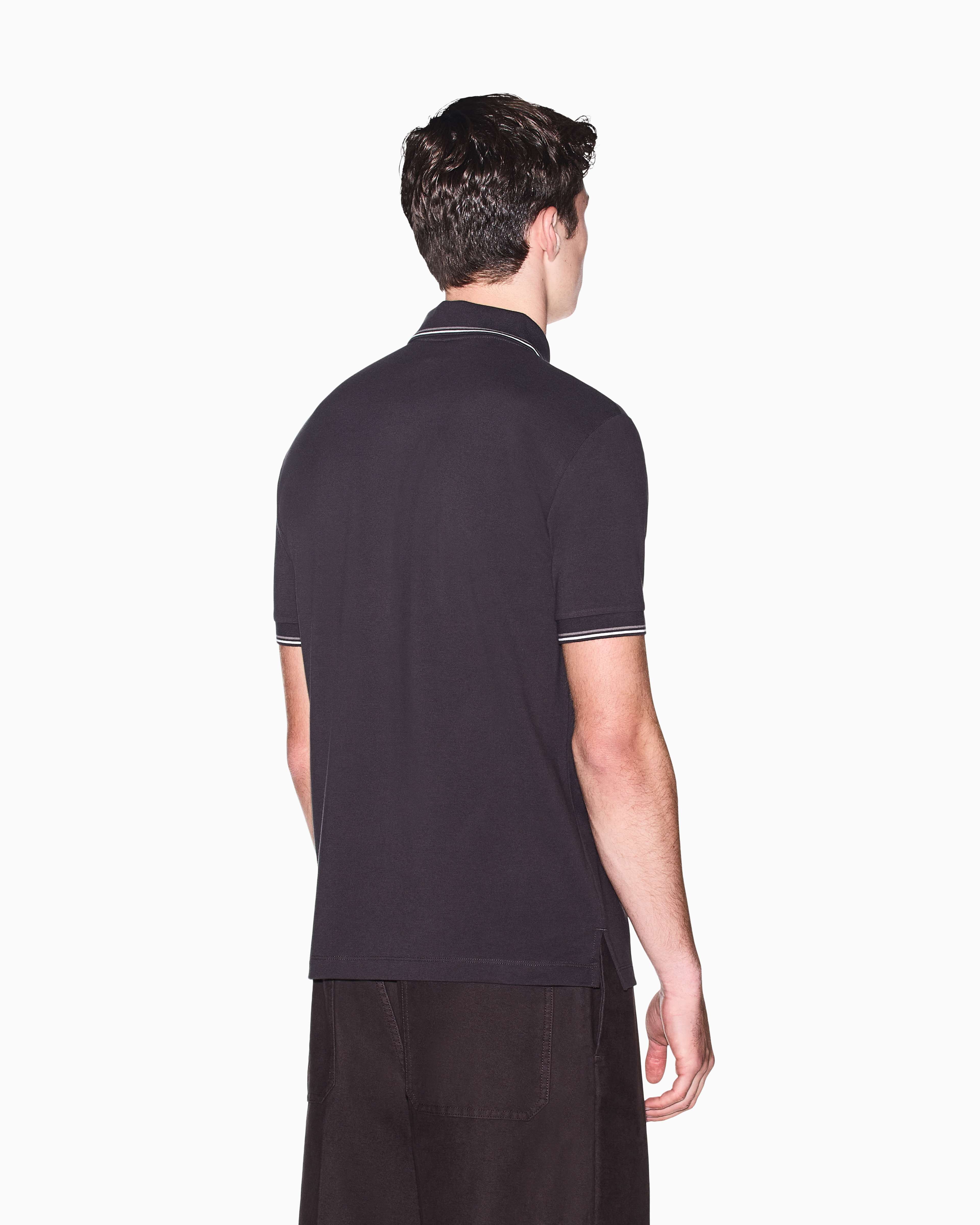 Men's Grey Crossover Blouse
