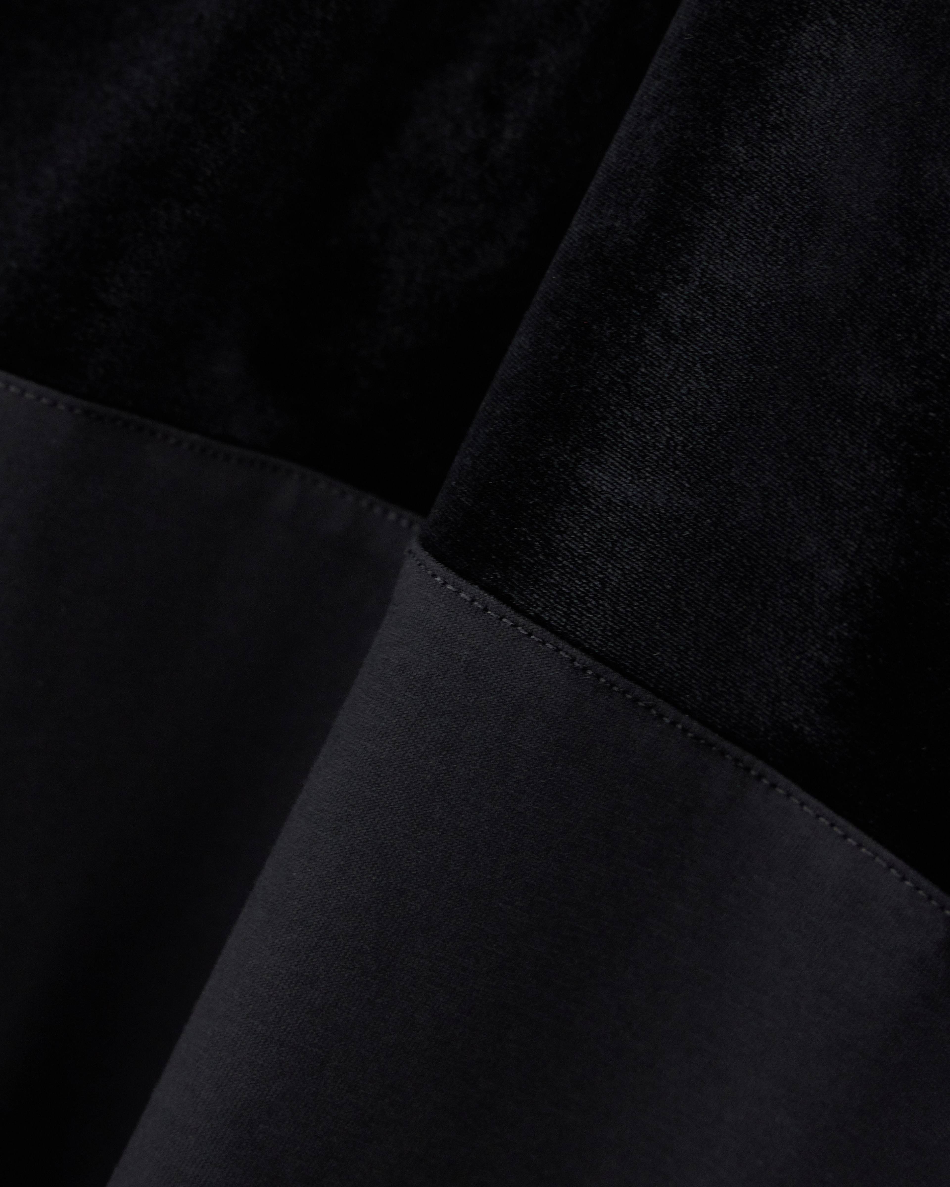Men's Black Up For Party Polo Shirt