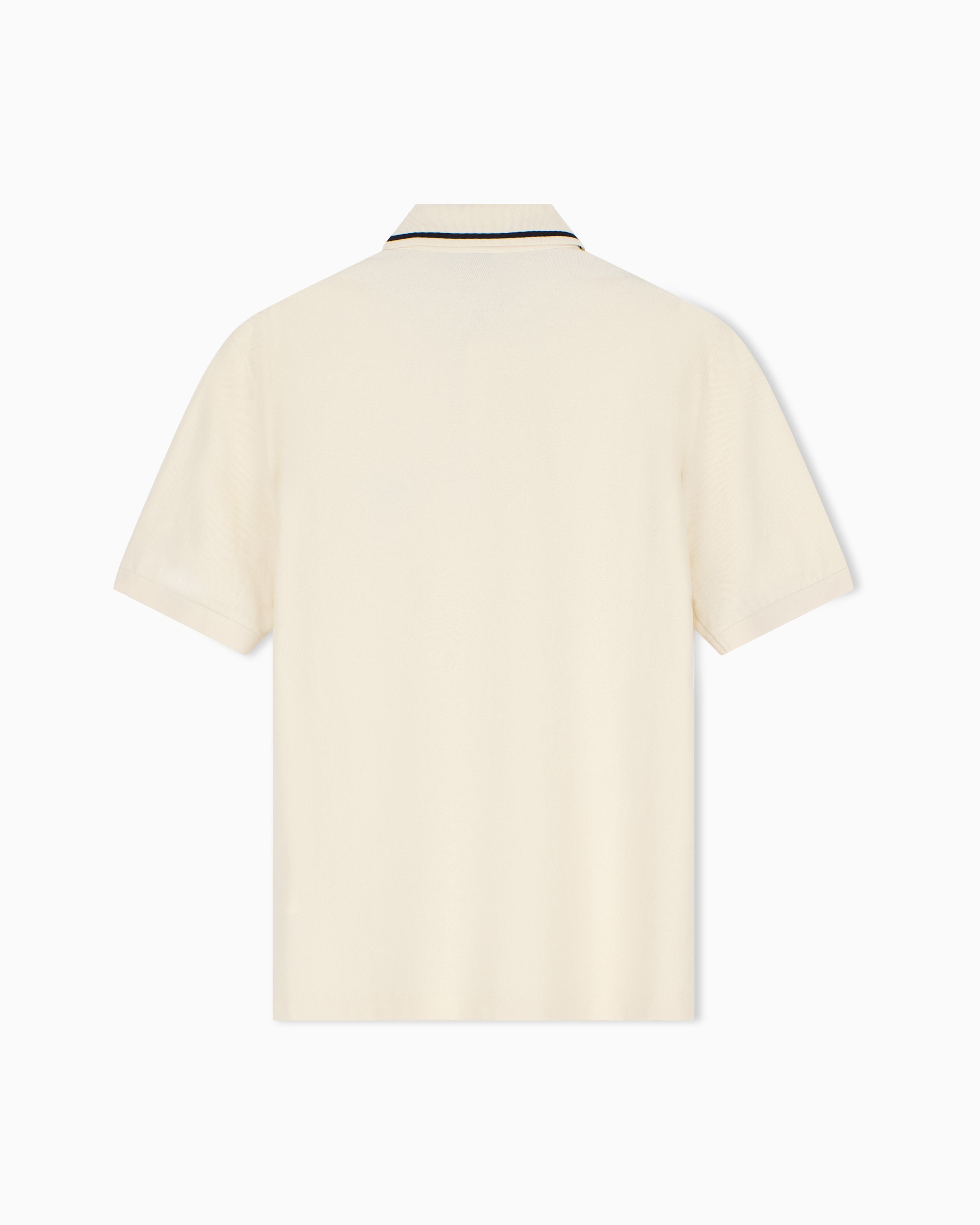 Men's White D01 Polo Shirt