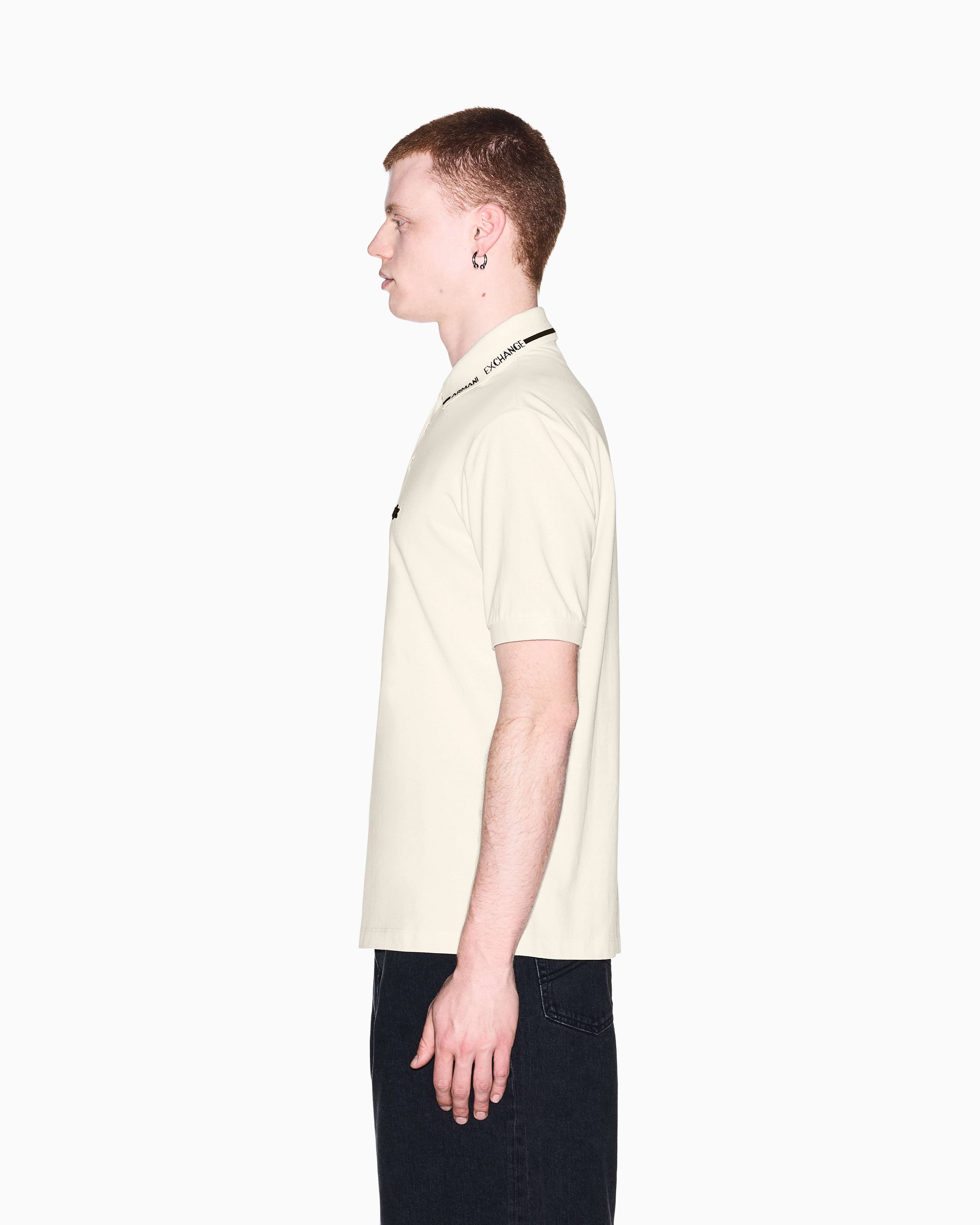 Men's White D01 Polo Shirt