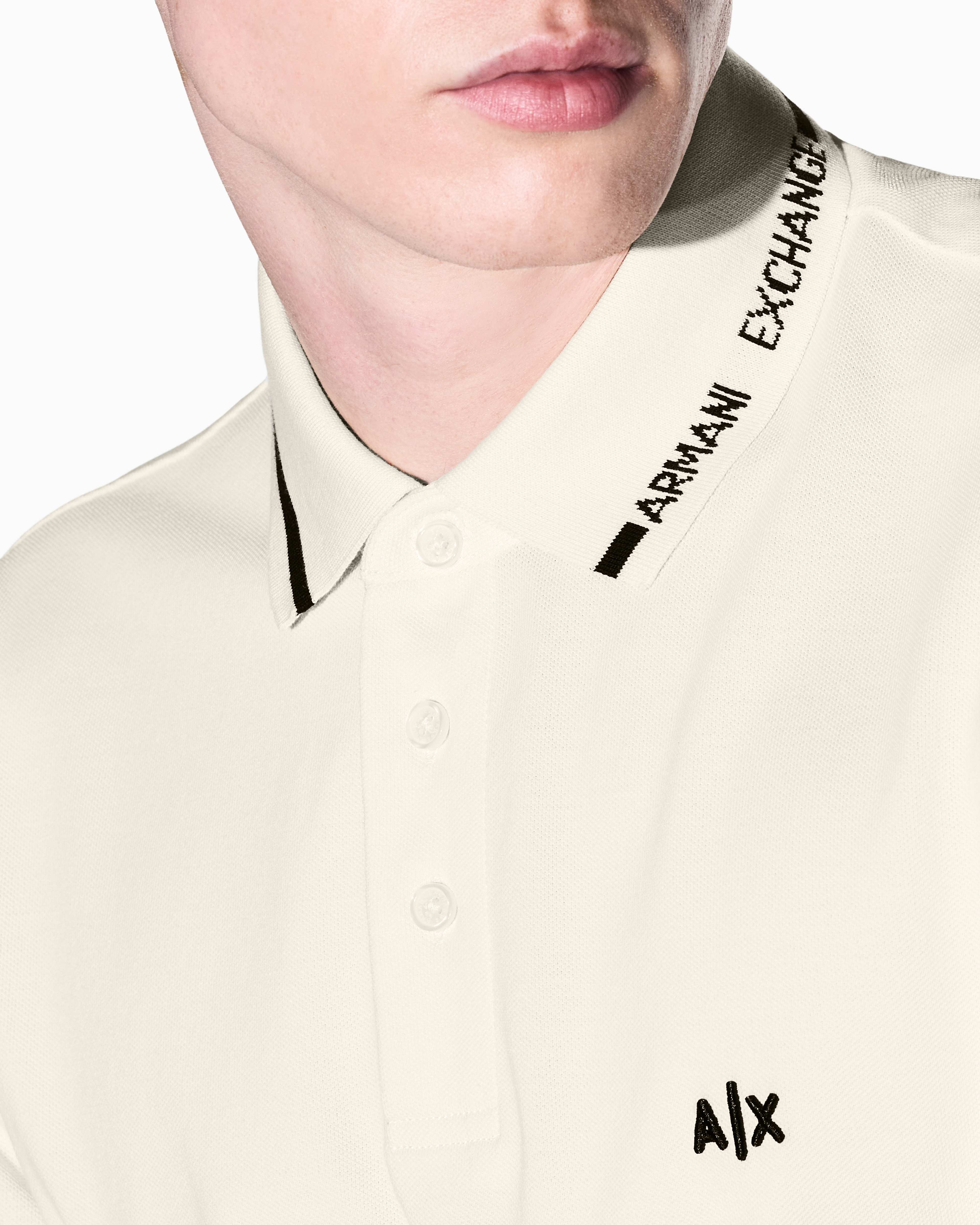 Men's White D01 Polo Shirt