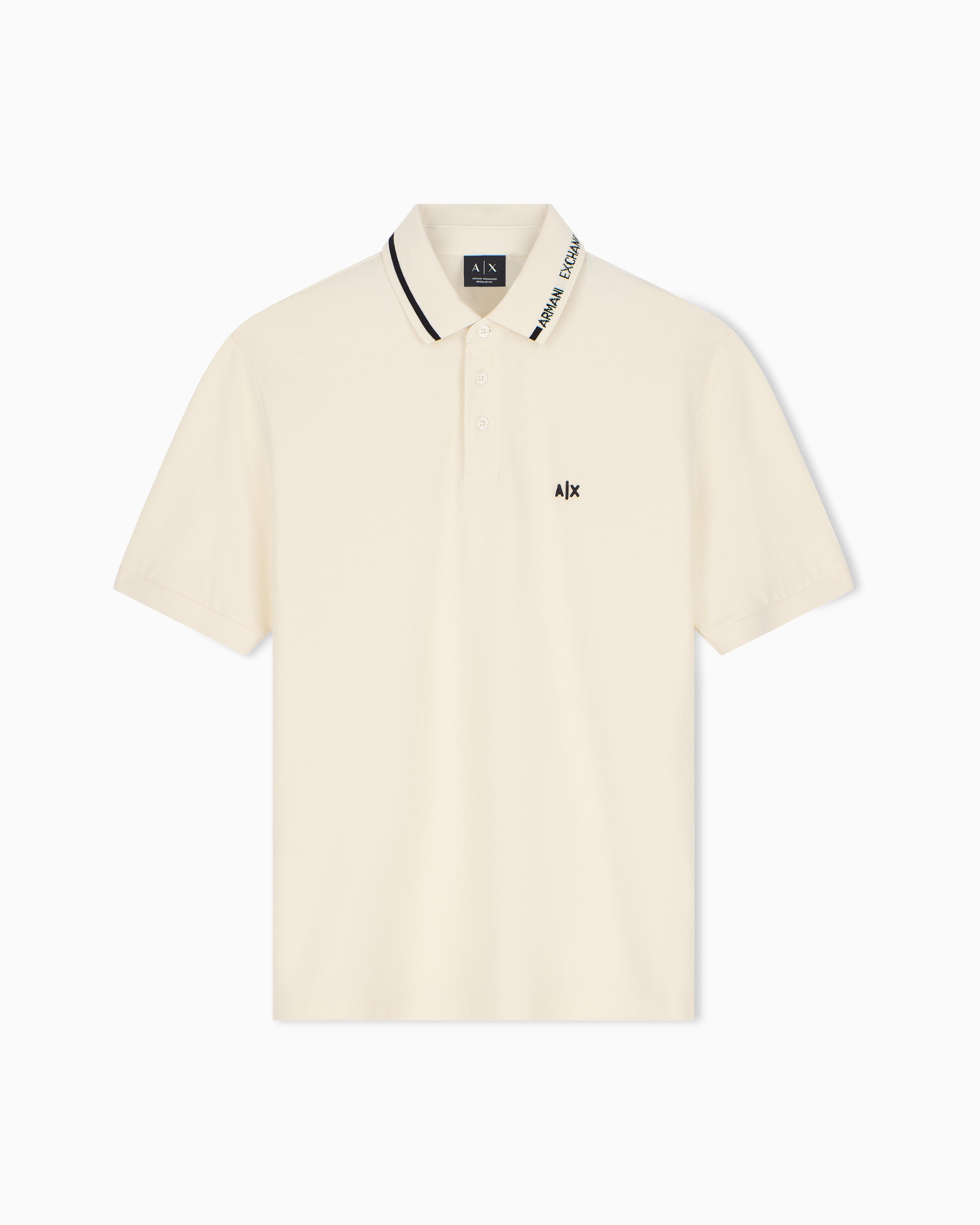 Men's White D01 Polo Shirt