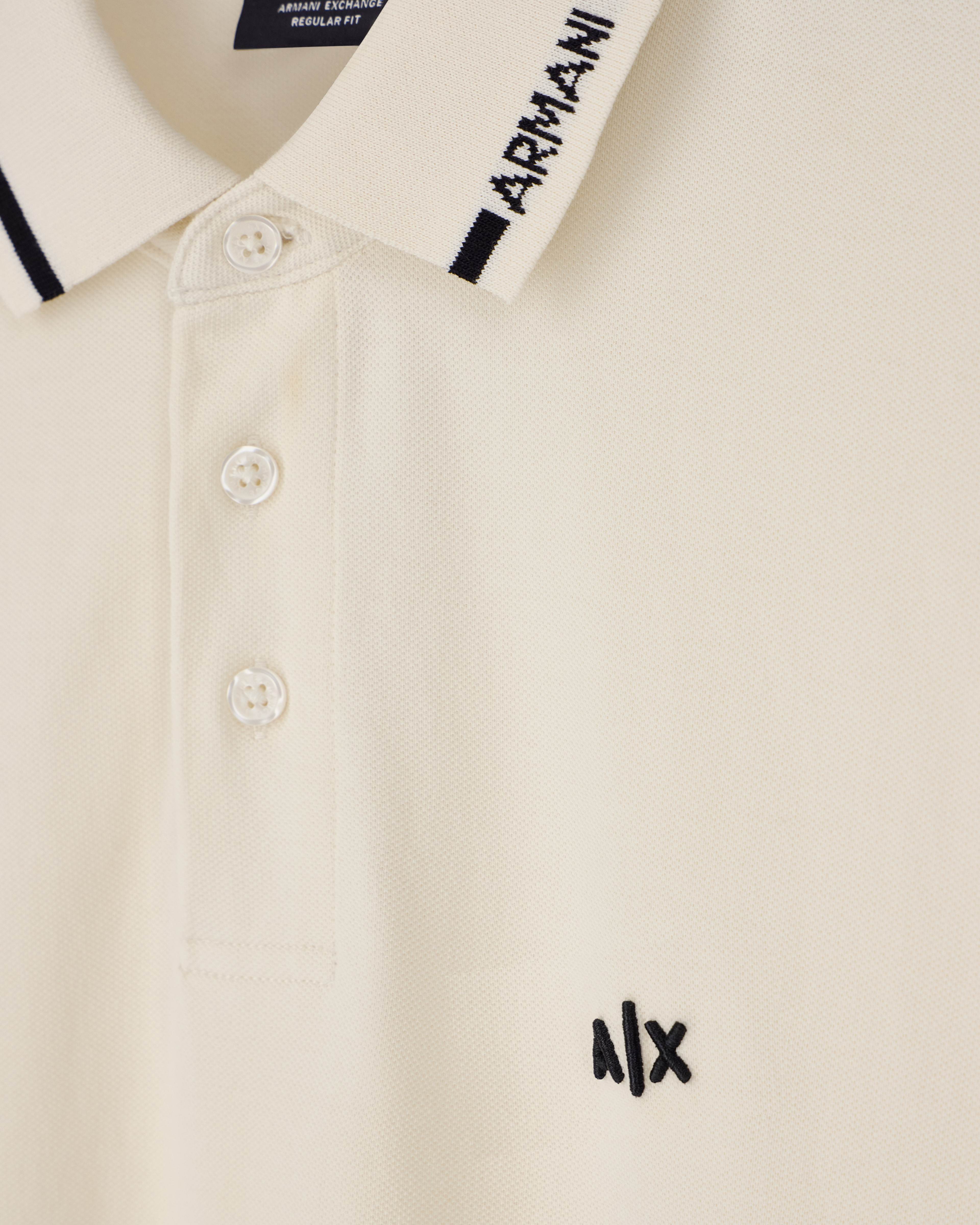 Men's White D01 Polo Shirt