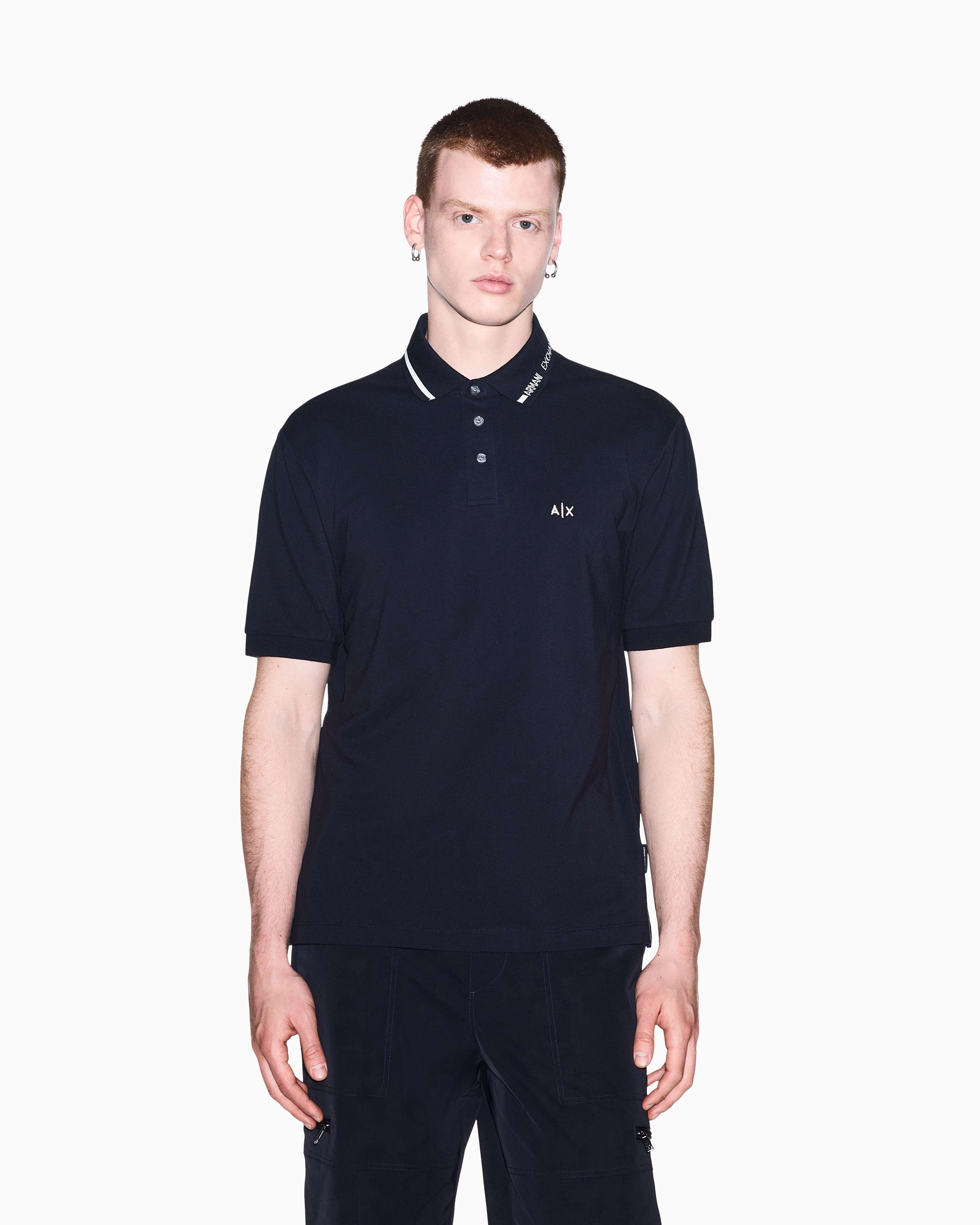 Men's Blue D01 Polo Shirt