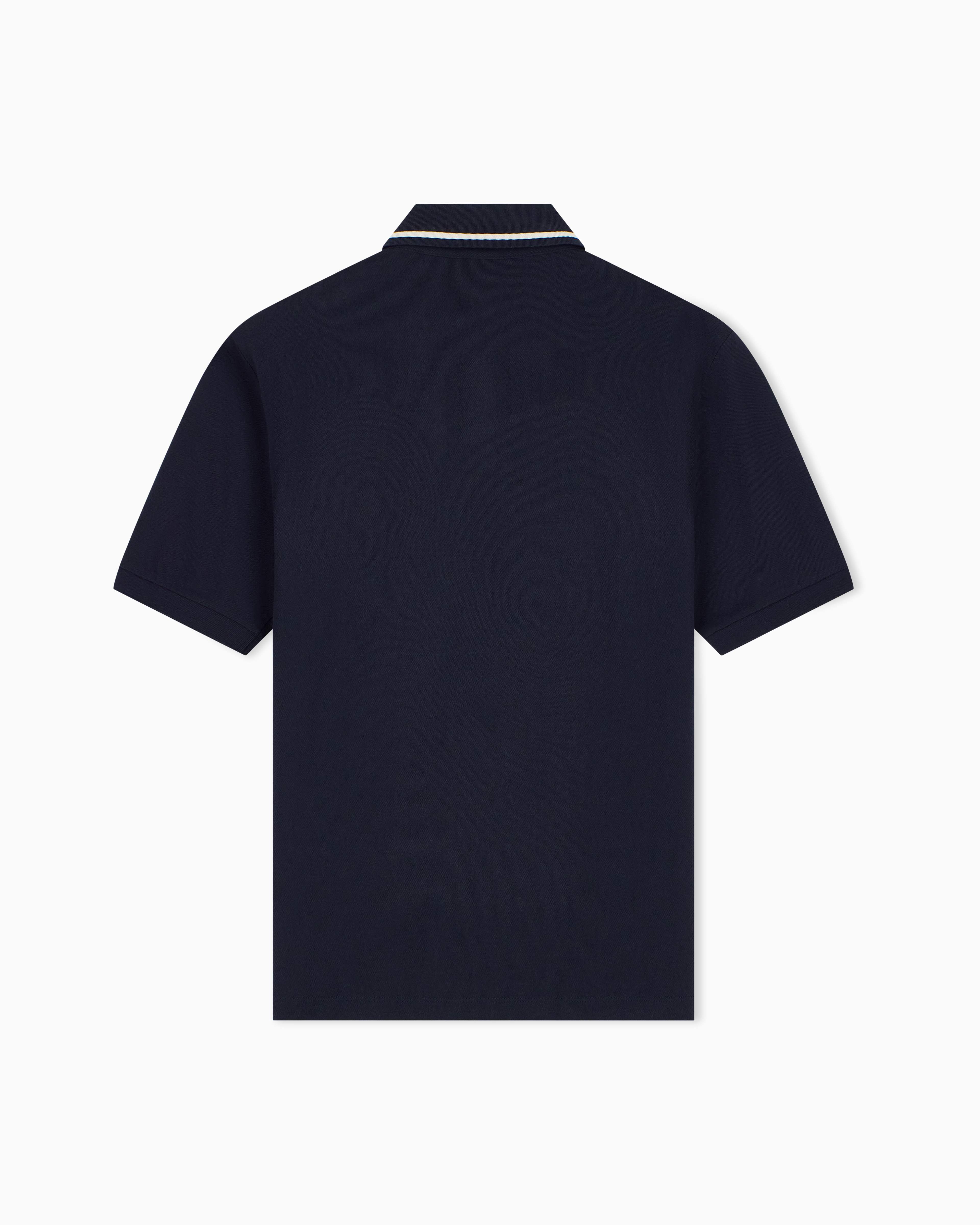 Men's Blue D01 Polo Shirt