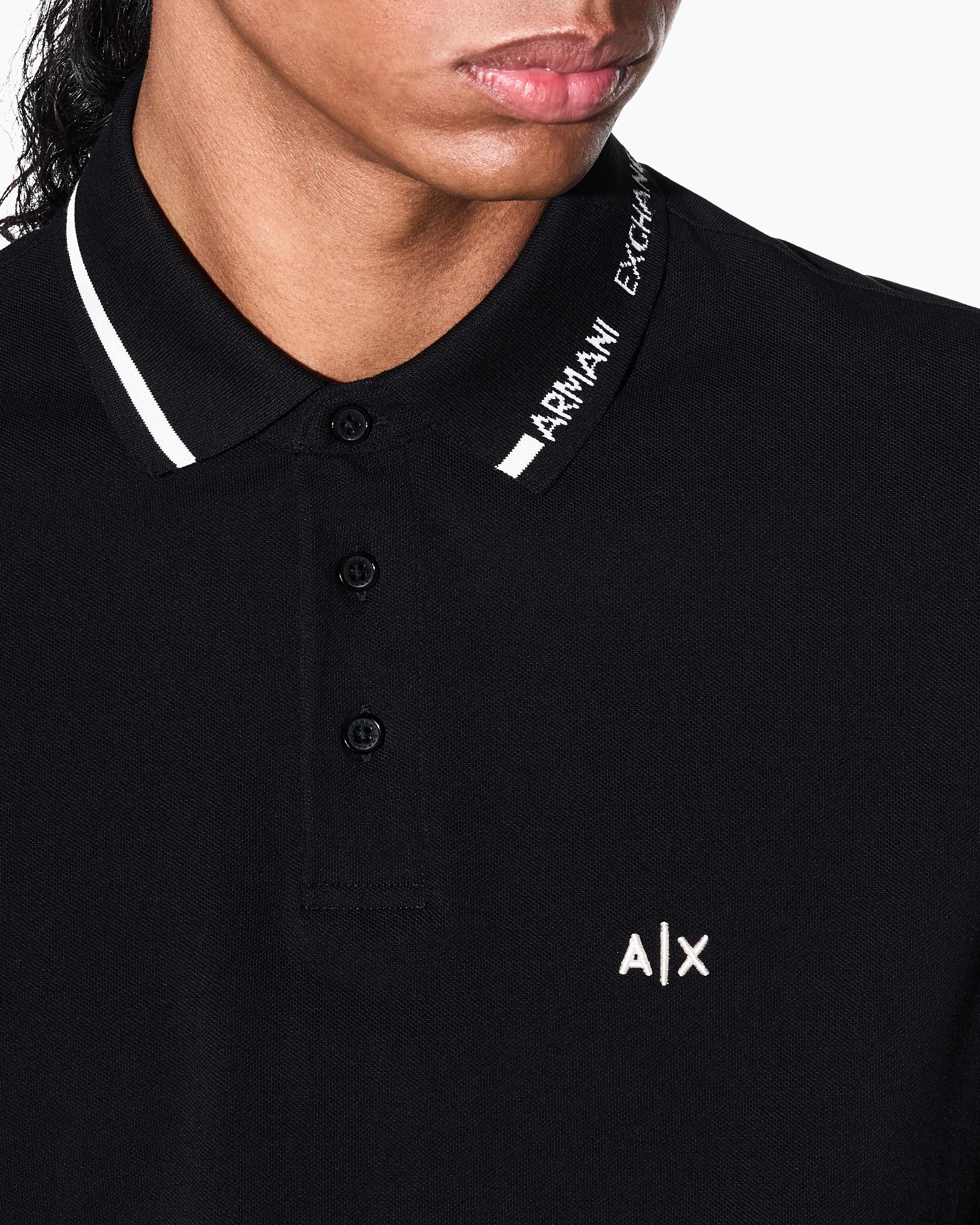 Men's Black D01 Polo Shirt