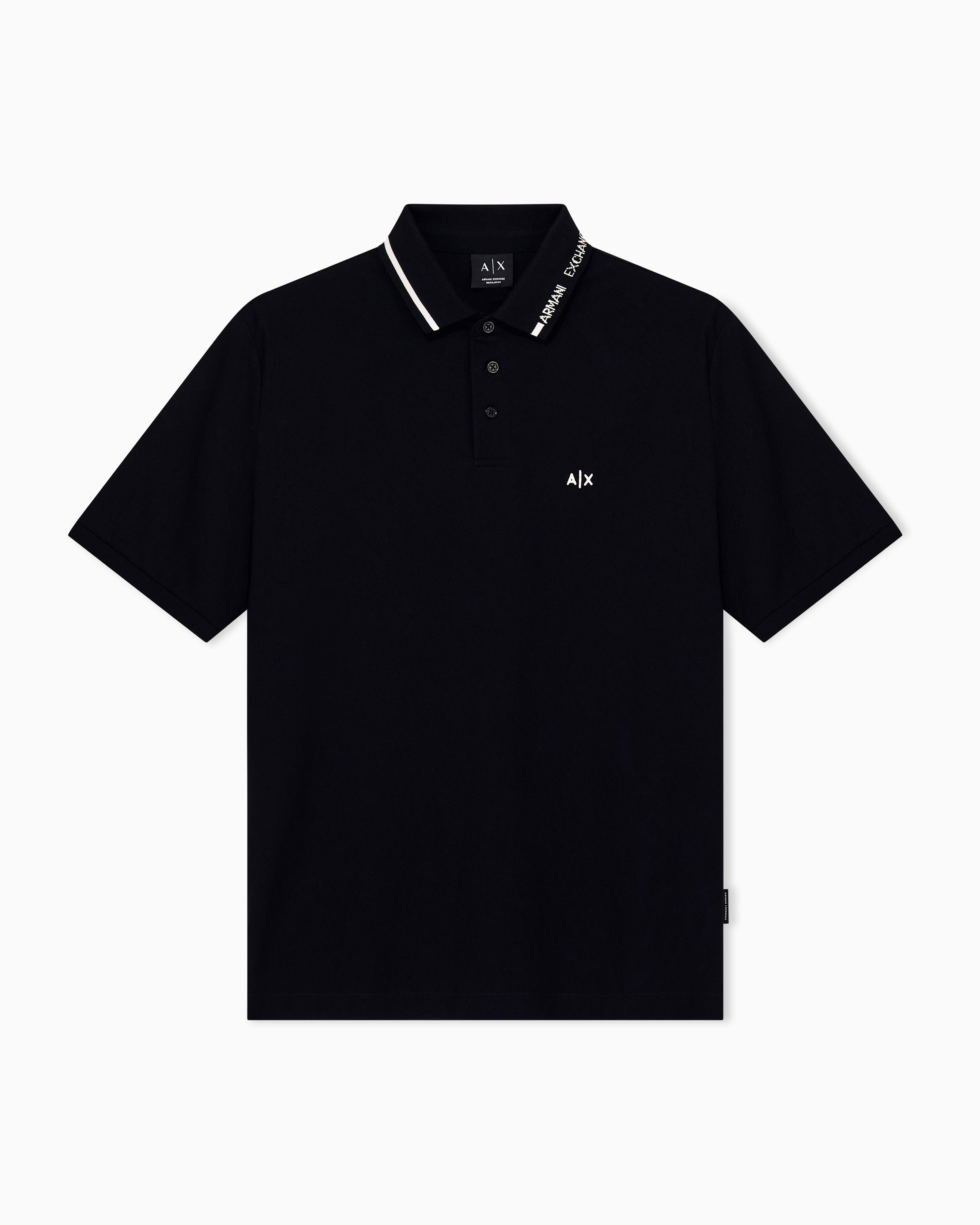 Men's Black D01 Polo Shirt