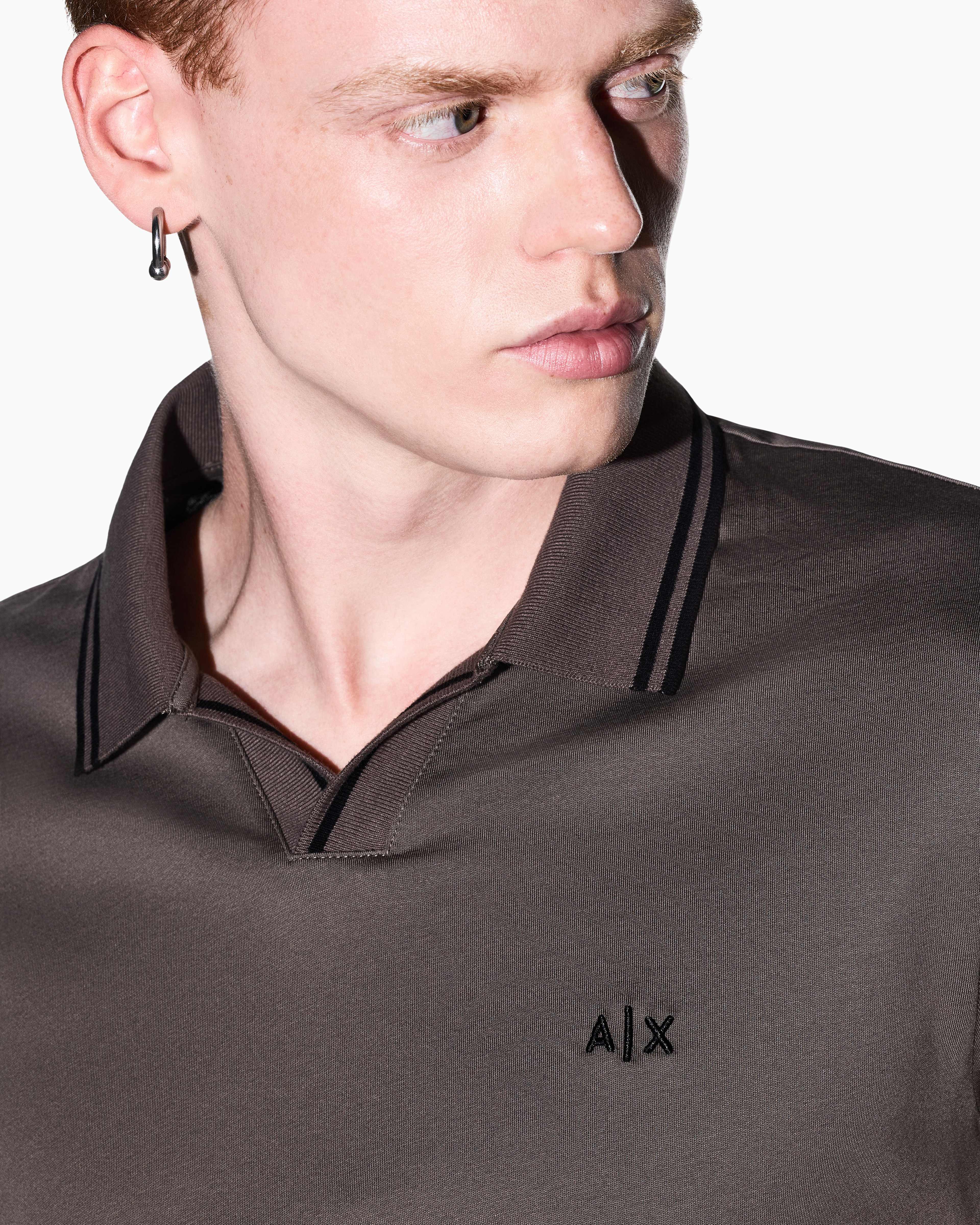 Men's Grey D01 Polo Shirt